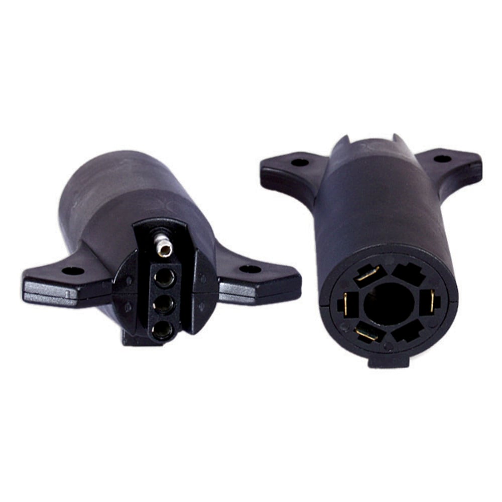 Adaptador de arnés de 7 vías RV redondo a 4 vías planas de Uriah Products UE724000