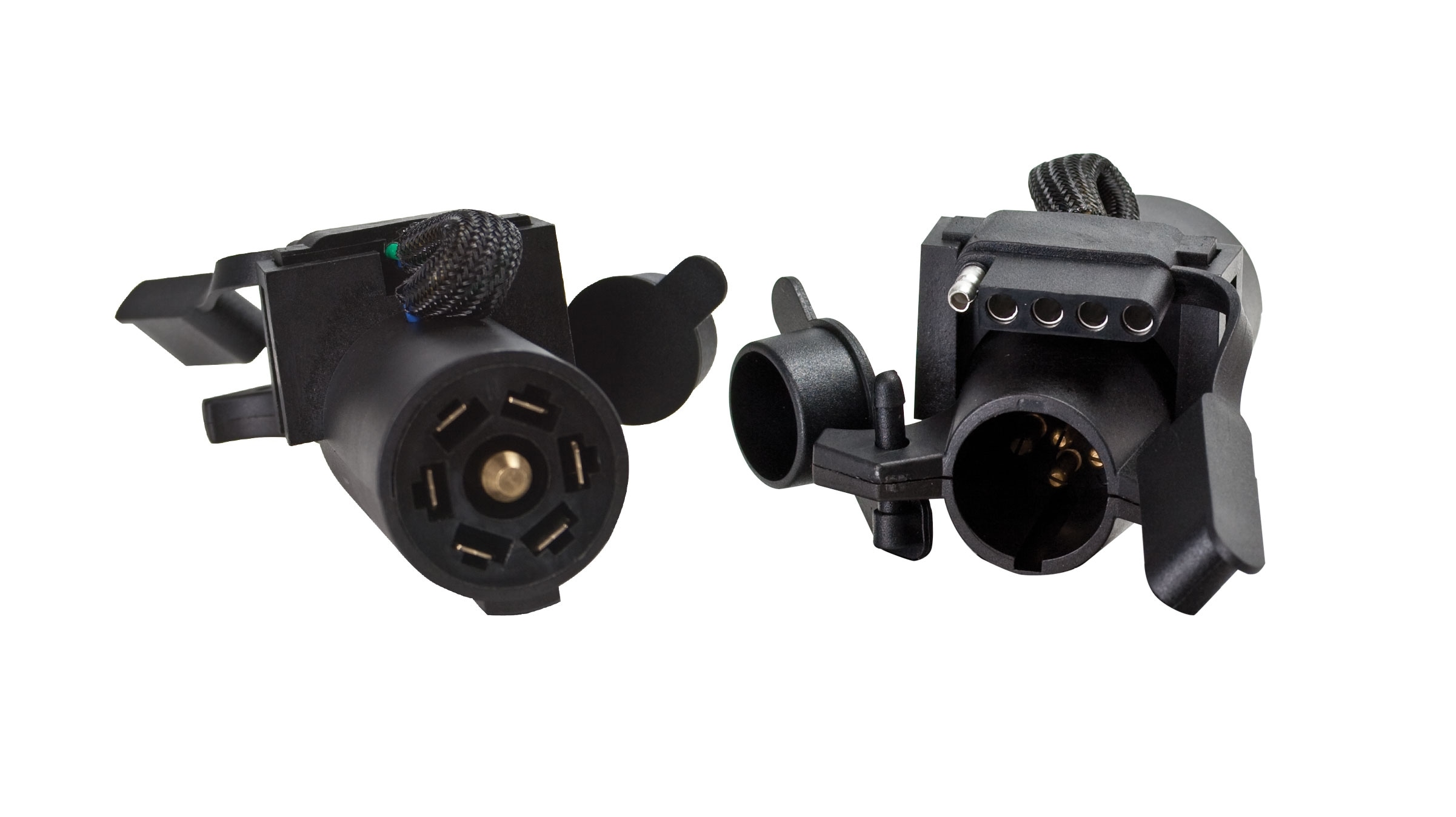 Adaptador de cables para remolque de Uriah Products (7 vías de vehículo RV a 4, 5 o 6 vías de remolque) UE726500