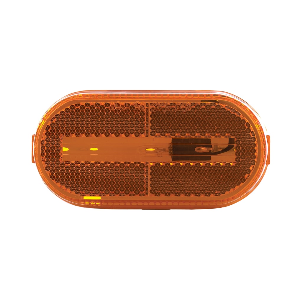 Luz intermitente 4 1/8 x 2 ámbar Incandescente UL108000 de Uriah Productos.
