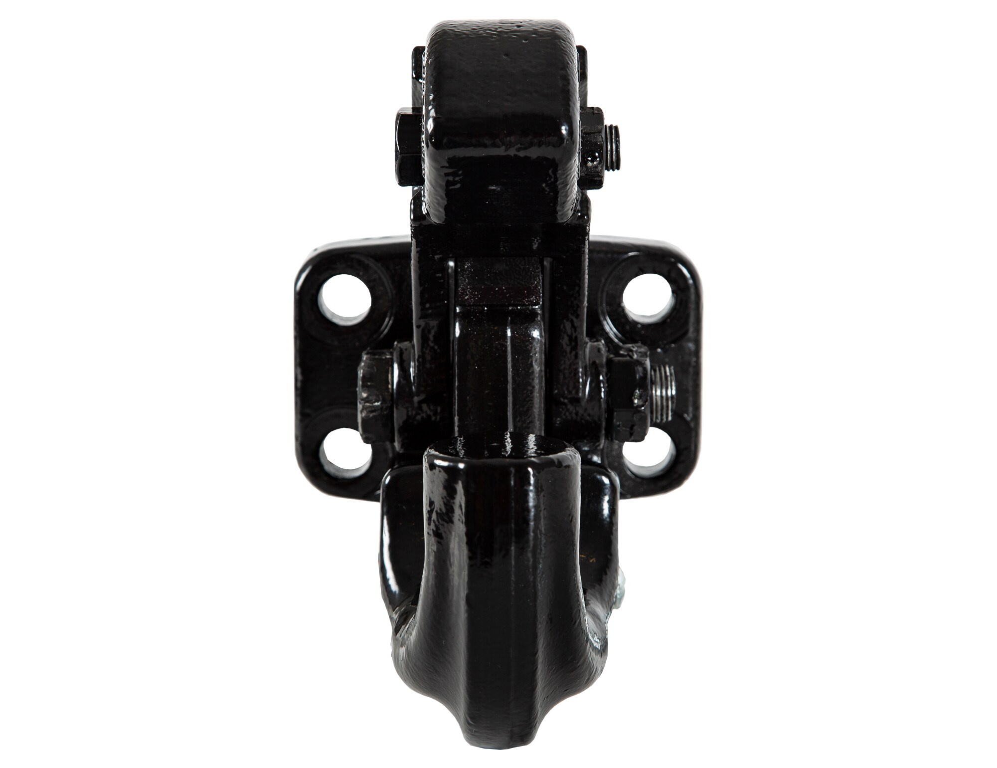 Enganche de Pintle Negro Resistente con Capacidad de Remolque de 20,000 Lb y Brazo de Bloqueo con Resorte PH10