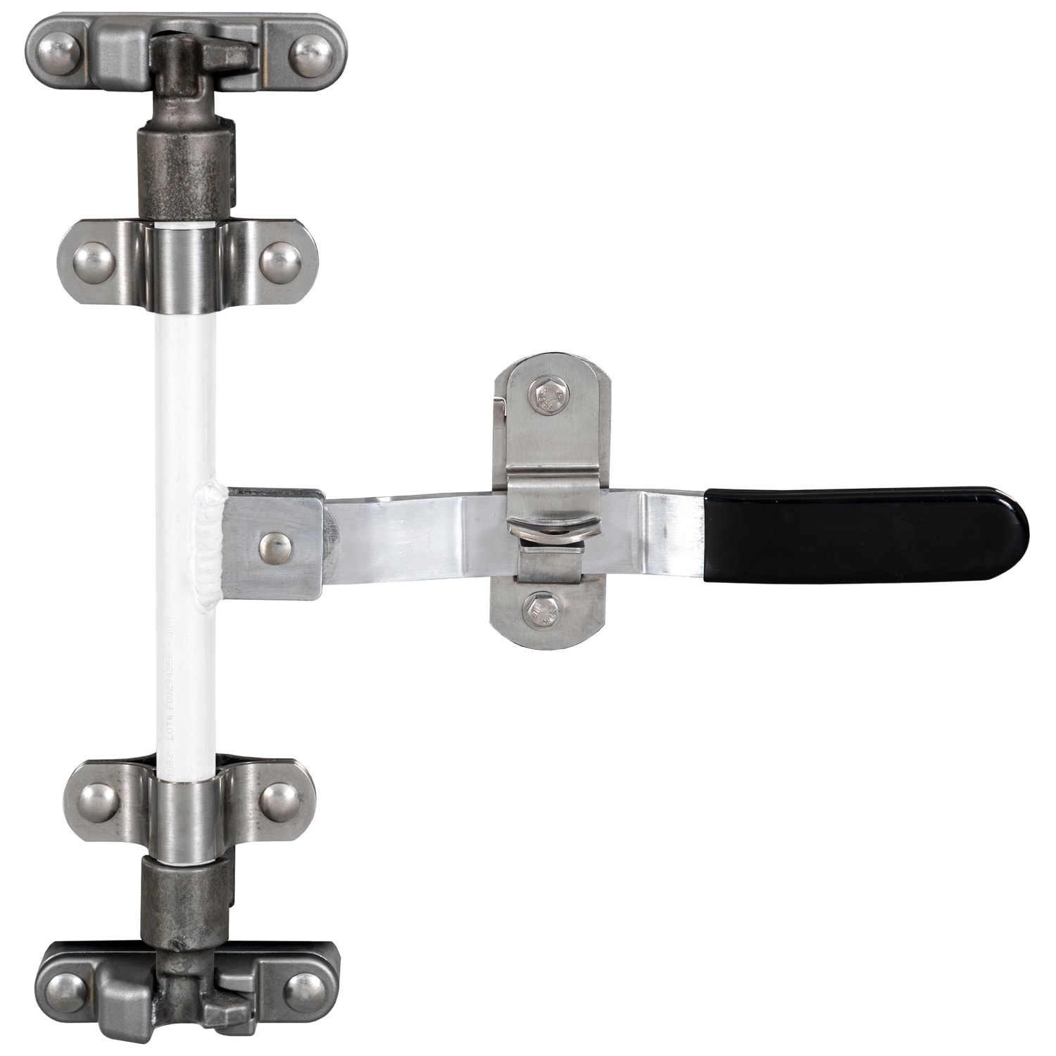 Kit de bloqueo para remolque de Buyers Products con levas y sujetadores de aluminio, guías de varilla y mango recubierto de plástico 3052380