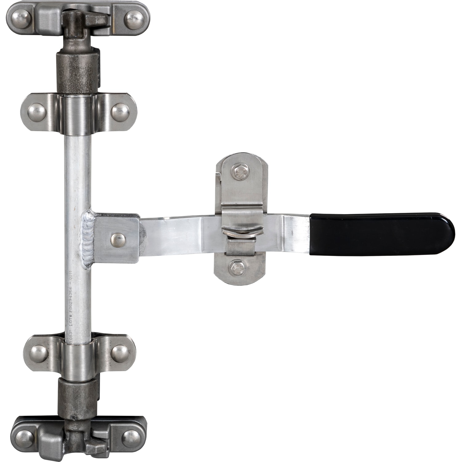 Kit de bloqueo para remolque de Buyers Products con levas y sujetadores de aluminio, guías de varilla y mango recubierto de plástico 3052380