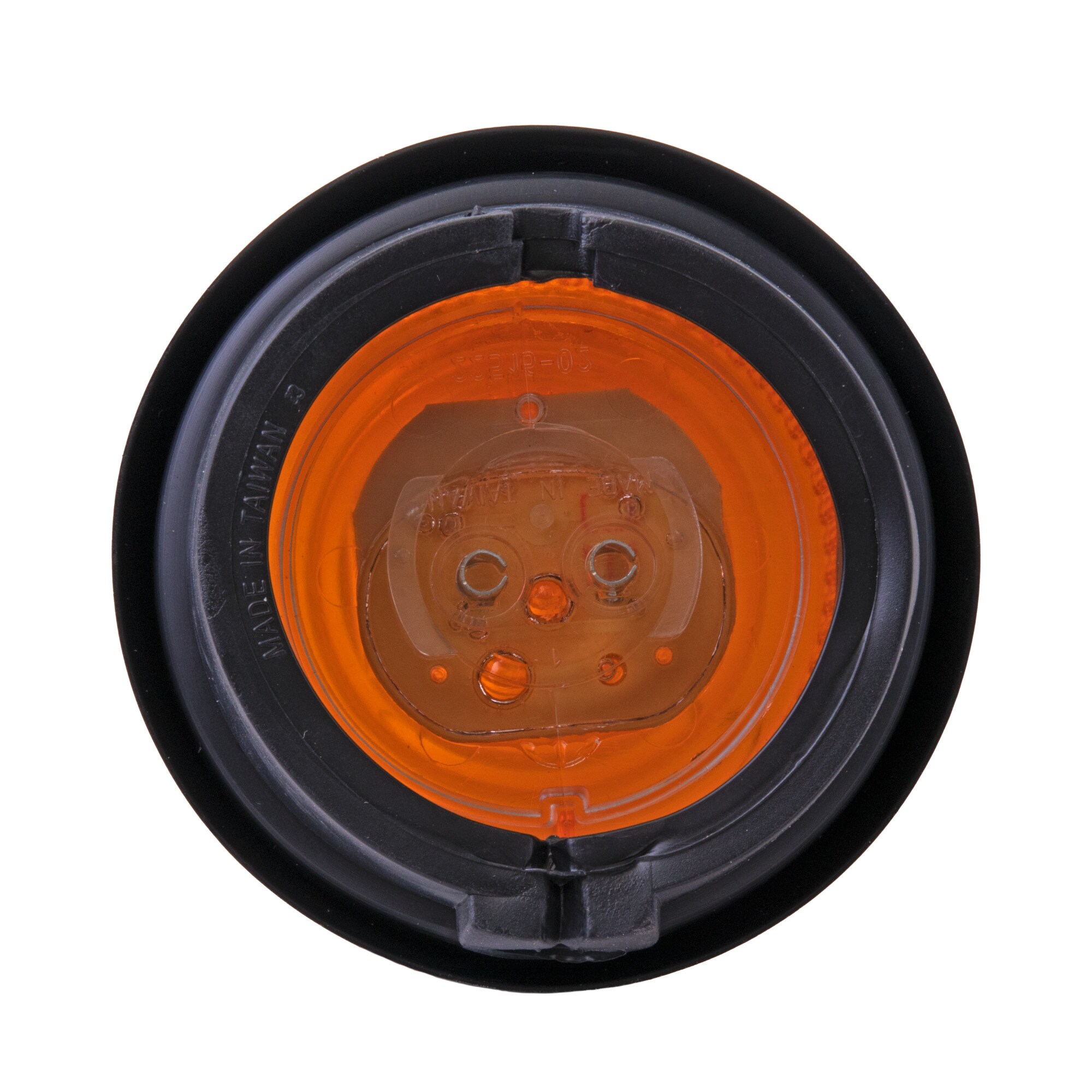 Luz de marcador/senalización LED ámbar redonda sellada de 2.5 pulgadas para remolque de mano CO-MCL527AK