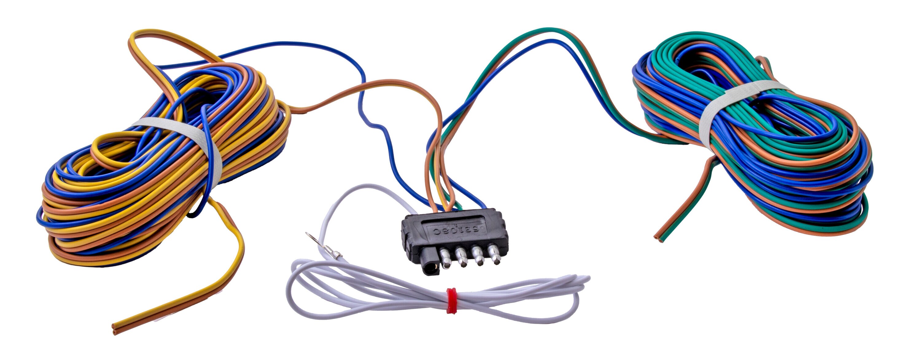 Kit de luces traseras selladas ovaladas de combinación LED de 6 pulgadas para remolque de mano CO-TLL211XRTMK