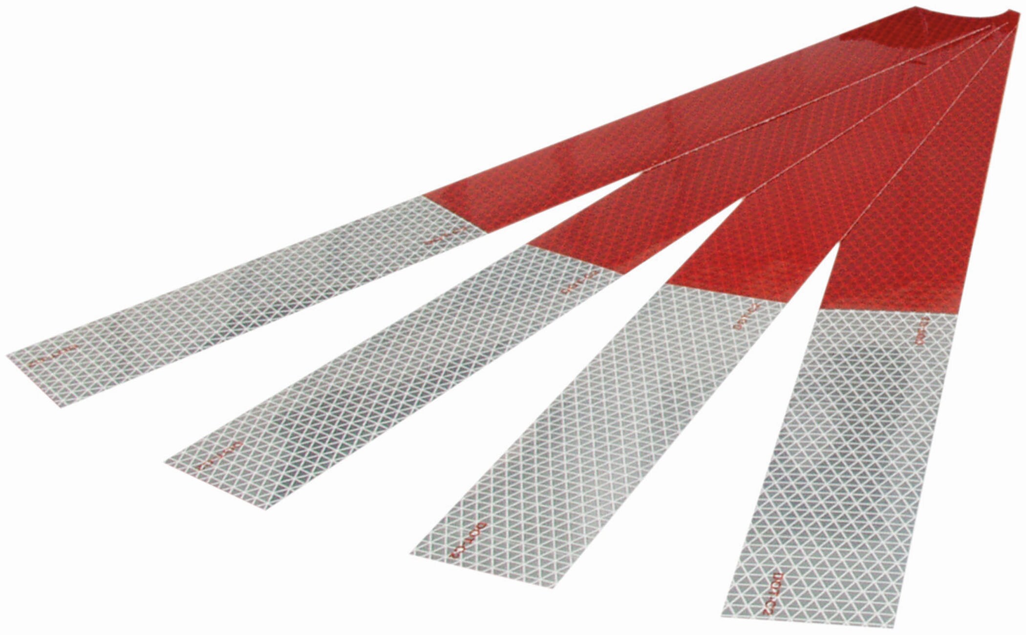 Cinta Reflectante para Remolque Portátil, Franjas de 2 pulgadas por 18 pulgadas CO-RE418T