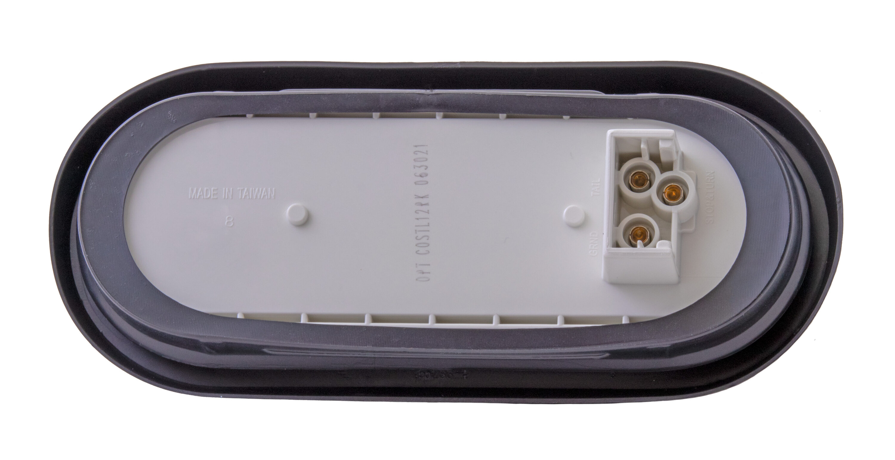 Luz trasera combinada sellada ovalada de 6 pulgadas para remolque portátil.