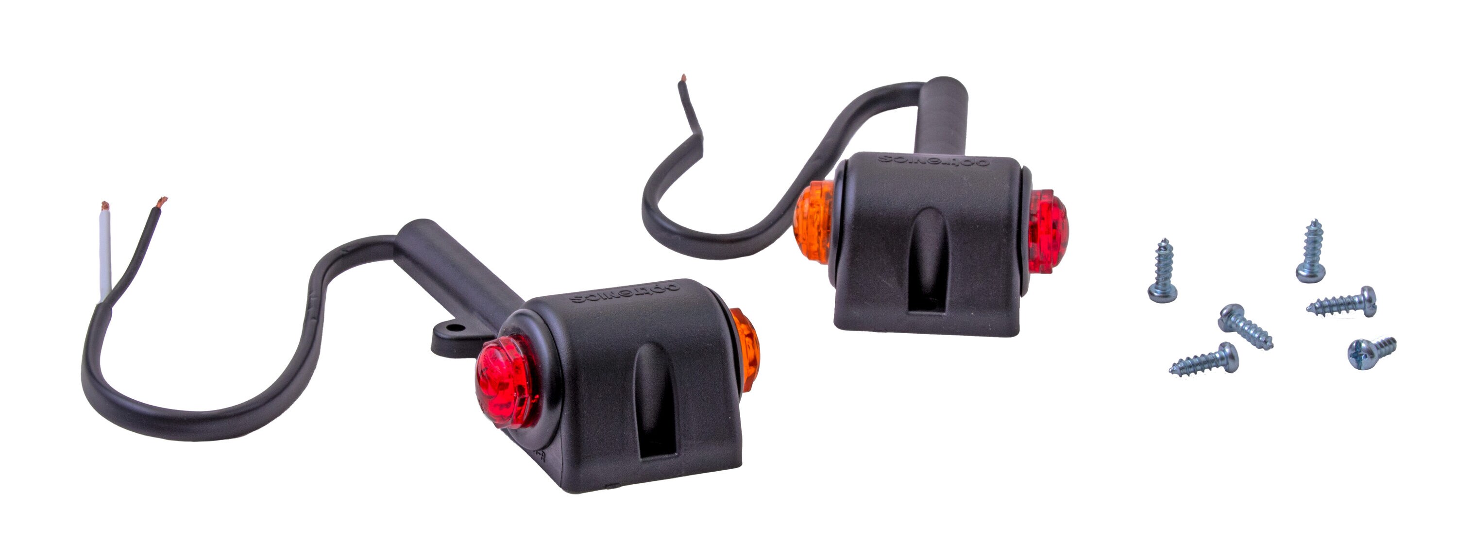 Kit de luces marcadoras y de remolque LED para guardabarros, Carry-On Trailer CO-MCL12ARLRFK.