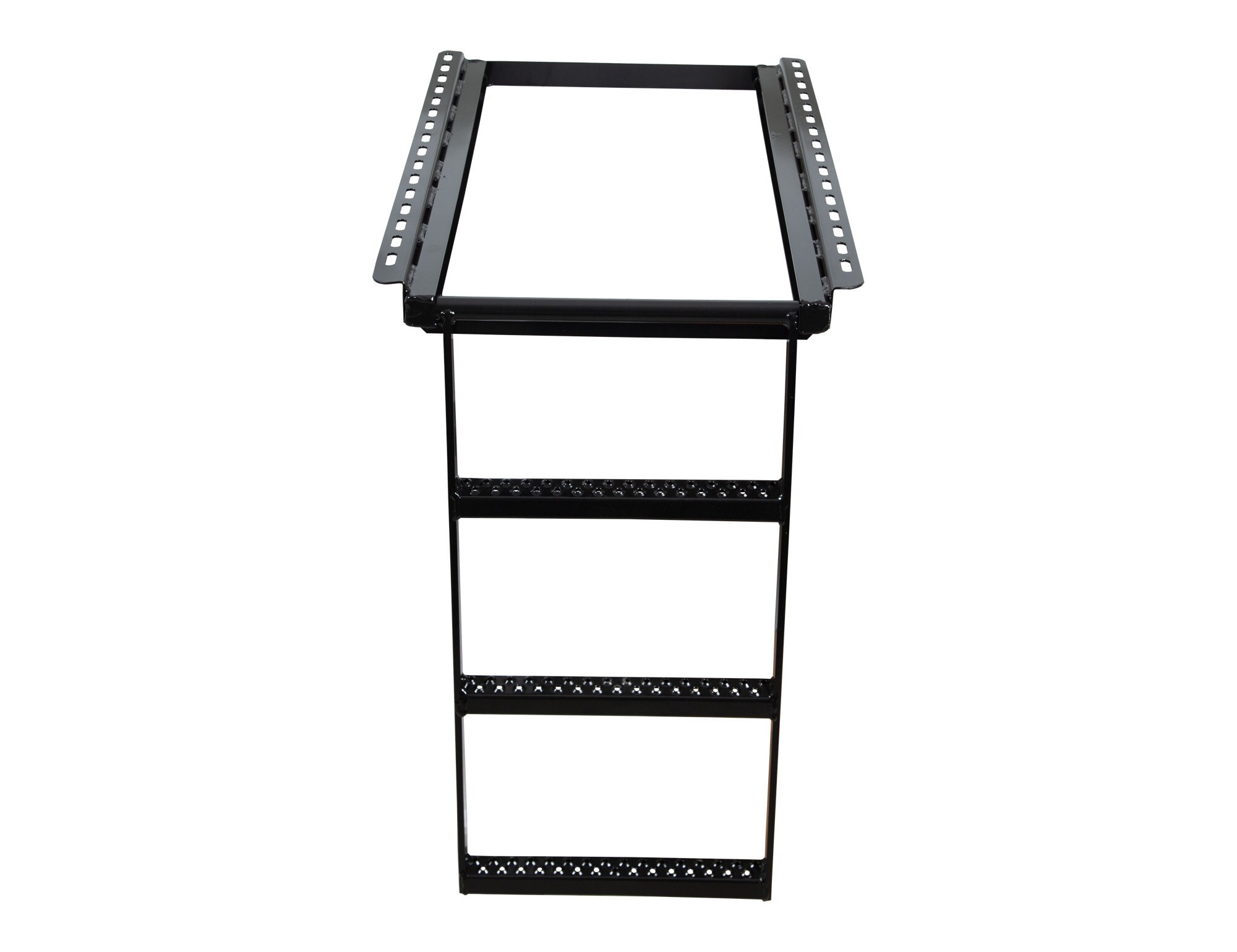 Peldaño Retráctil de Camioneta de 3 Escalones en Color Negro de Buyers Products