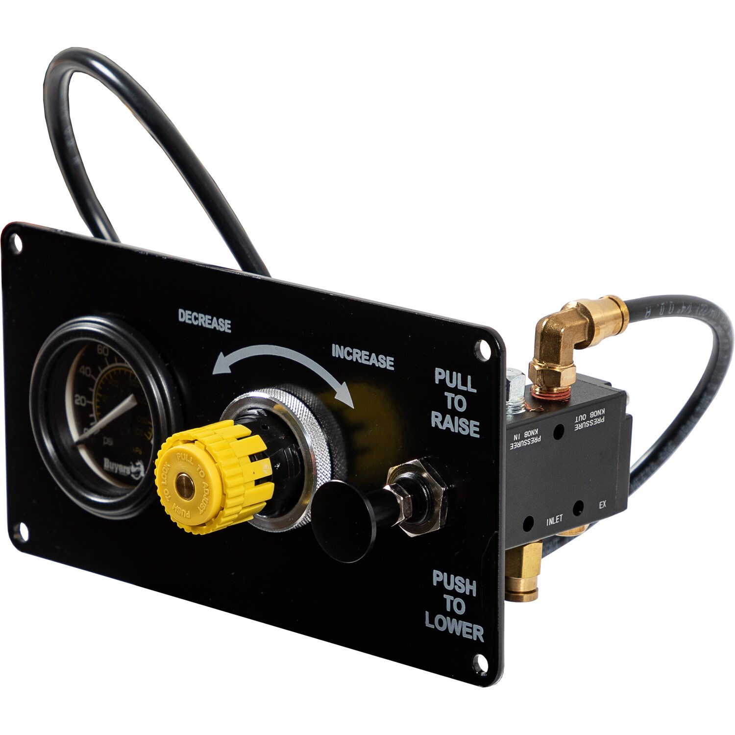 Conjunto de control de eje elevador de Buyers Products con válvula de aire basculante 6451051