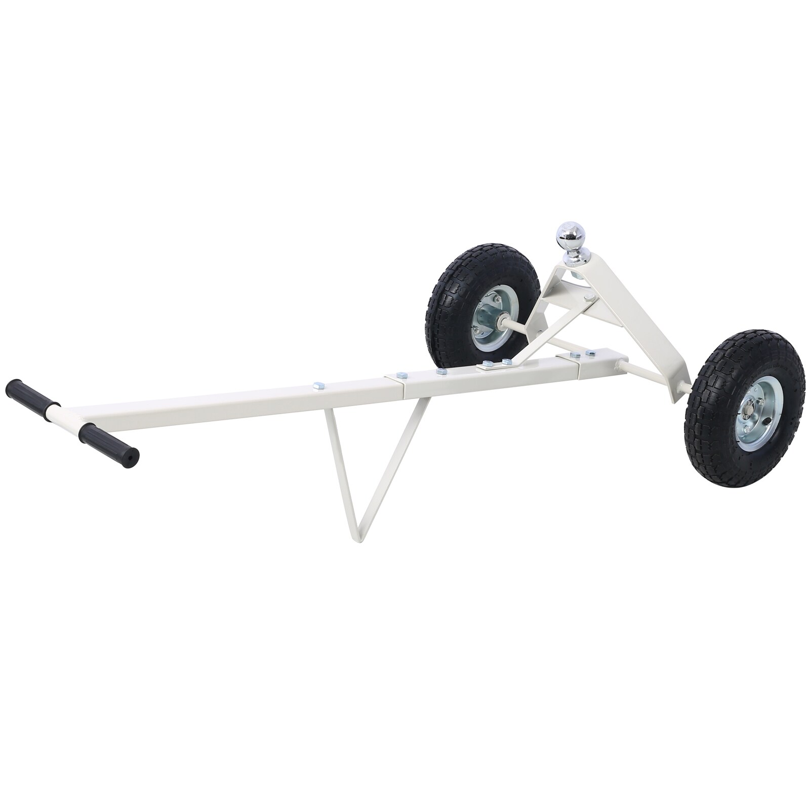 Carrito Remolcador Kahomvis con Llantas Neumáticas - Capacidad Máxima de 600 Lb