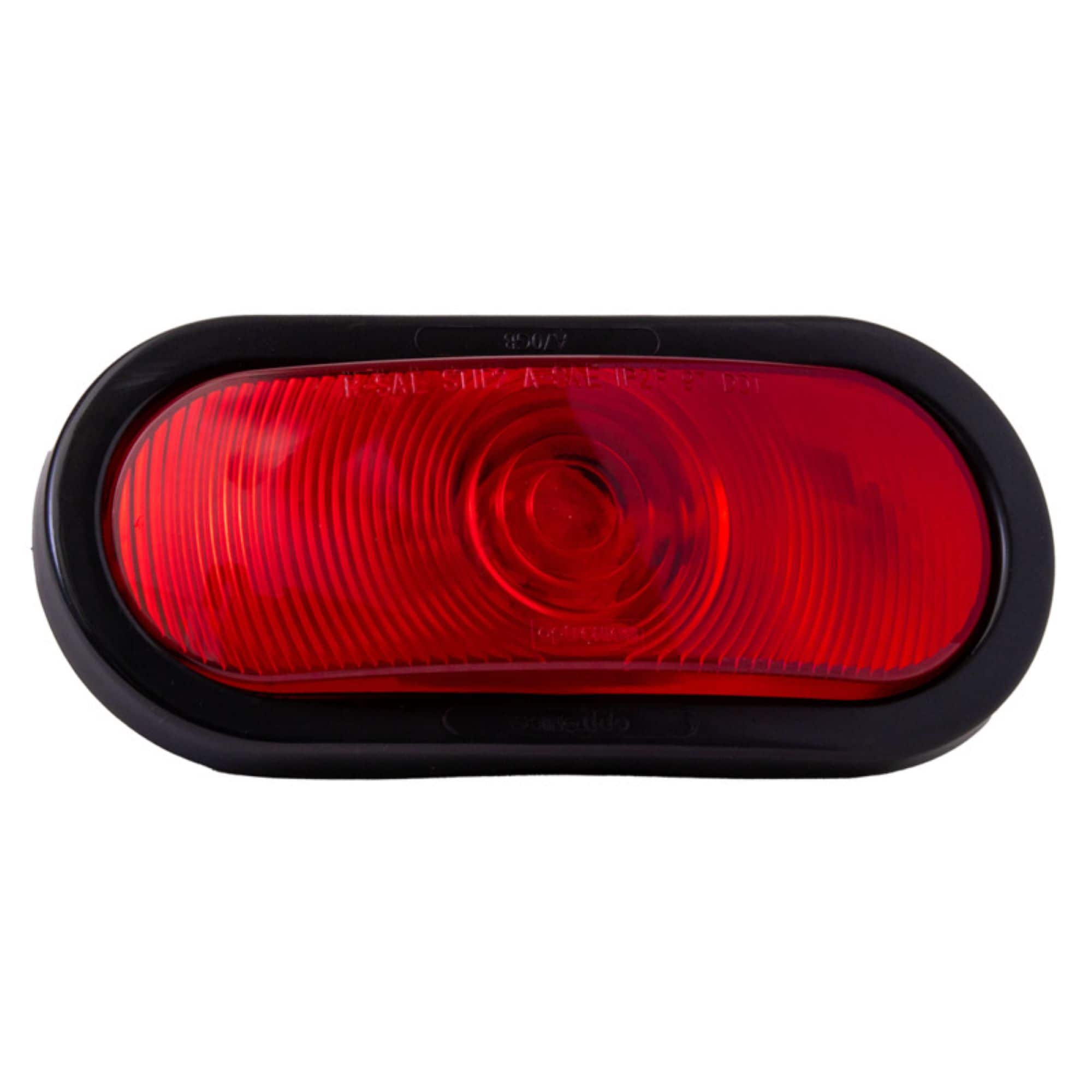 Luz trasera sellada de combinación ovalada de 6 pulgadas para remolque de viaje CO-ST70RKBU