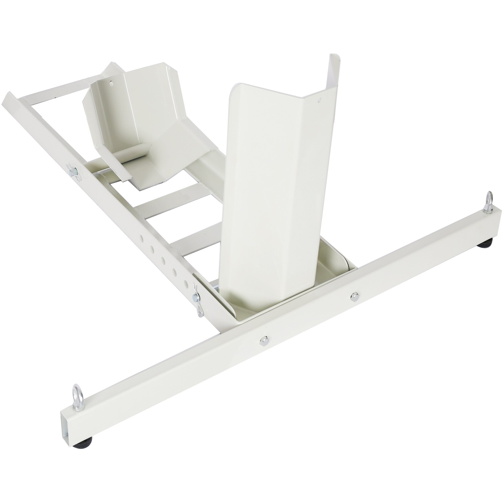 Moto Soporte Ajustable de Alta Resistencia con Choco de Rueda para Motocicletas Maocao Hoom de 1800 lb. de Capacidad con 4 Amarras - FZ42402