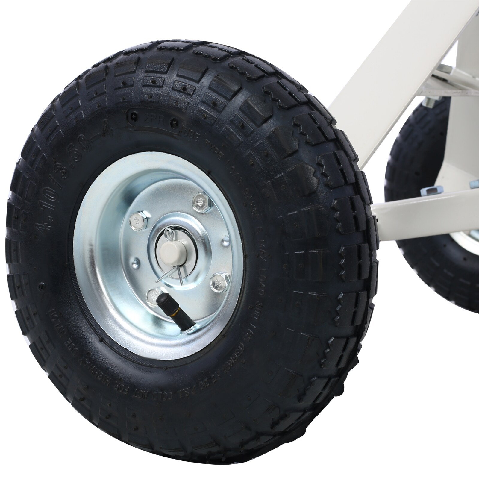 Carretilla de remolque con capacidad máxima de 600 lb. con neumáticos neumáticos Maocao Hoom Gray FZ42359