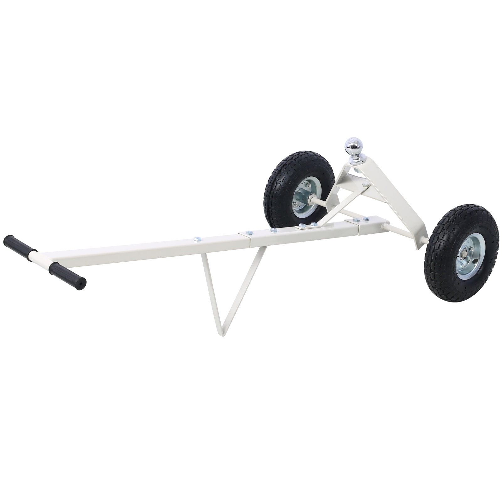 Carretilla de remolque con capacidad máxima de 600 lb. con neumáticos neumáticos Maocao Hoom Gray FZ42359