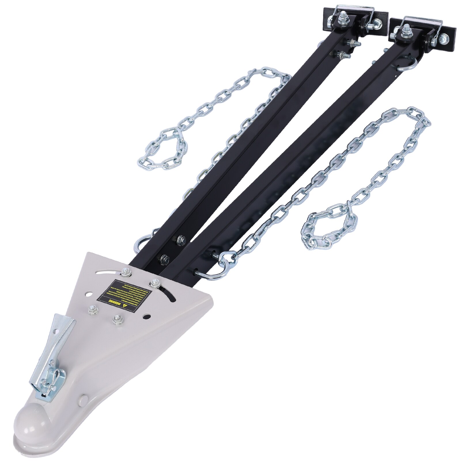 Barra de remolque universal Maocao Hoom con capacidad de peso de 5000 libras para remolcar autos o RV en terrenos planos o como dinghy, acople de 2 pulgadas FZ67482.
