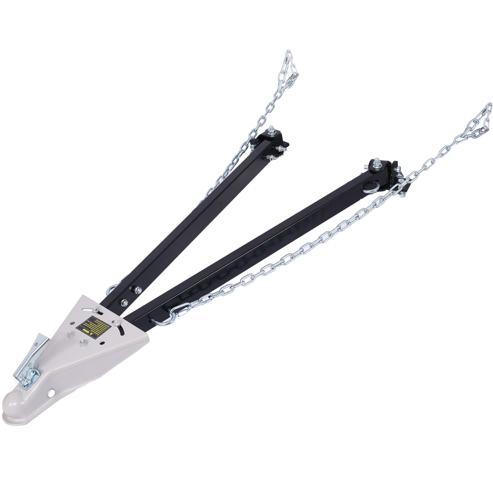 Barra de remolque universal Maocao Hoom con capacidad de peso de 5000 libras para remolcar autos o RV en terrenos planos o como dinghy, acople de 2 pulgadas FZ67482.