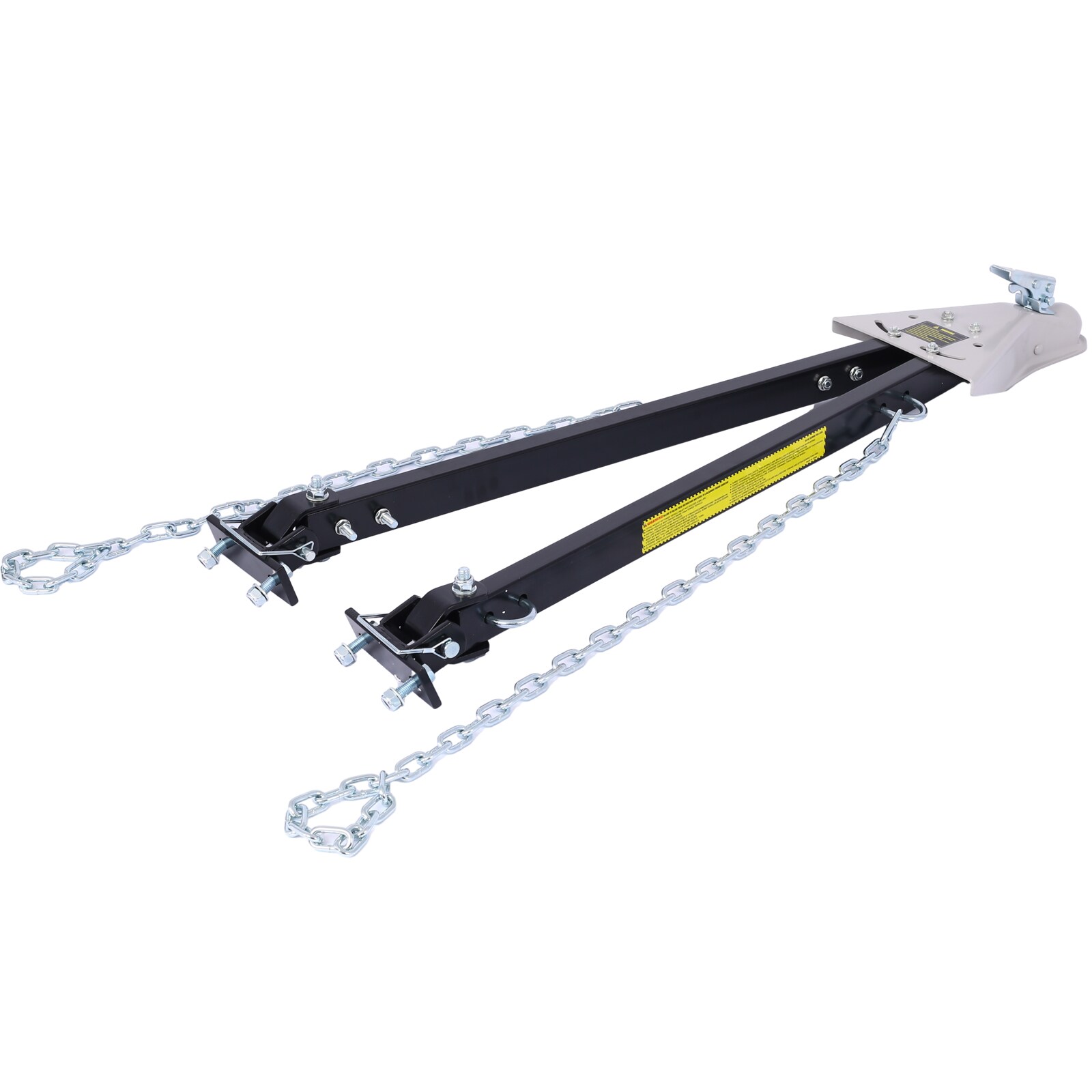 Barra de remolque universal Maocao Hoom con capacidad de peso de 5000 libras para remolcar autos o RV en terrenos planos o como dinghy, acople de 2 pulgadas FZ67482.