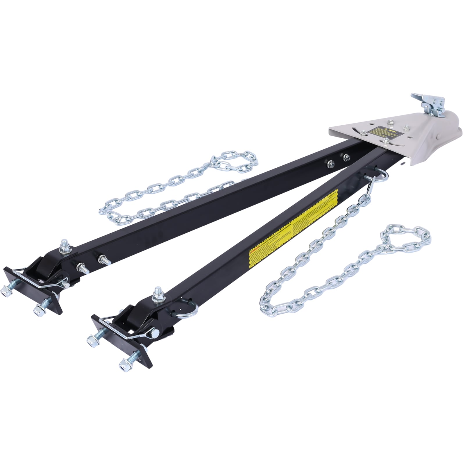 Barra de remolque universal Maocao Hoom con capacidad de peso de 5000 libras para remolcar autos o RV en terrenos planos o como dinghy, acople de 2 pulgadas FZ67482.