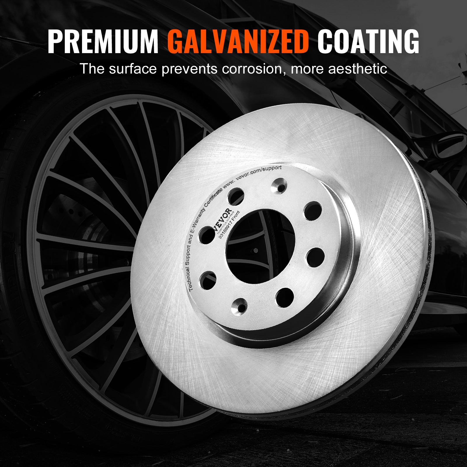 Kit de Frenos Delanteros VEVOR para Vauxhall Adam(M13), Corsa D (S07), Corsa D Caja/Hatchback (S07), Juego de Reemplazo de Rotores de Freno y Pastillas de Cerámica, Rotores Delanteros de 257mm QCCCPTZTYVAU7K80QV0.