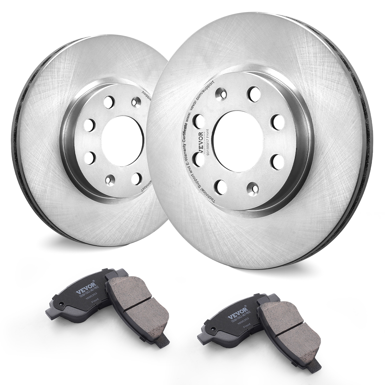 Kit de Frenos Delanteros VEVOR para Vauxhall Adam(M13), Corsa D (S07), Corsa D Caja/Hatchback (S07), Juego de Reemplazo de Rotores de Freno y Pastillas de Cerámica, Rotores Delanteros de 257mm QCCCPTZTYVAU7K80QV0.