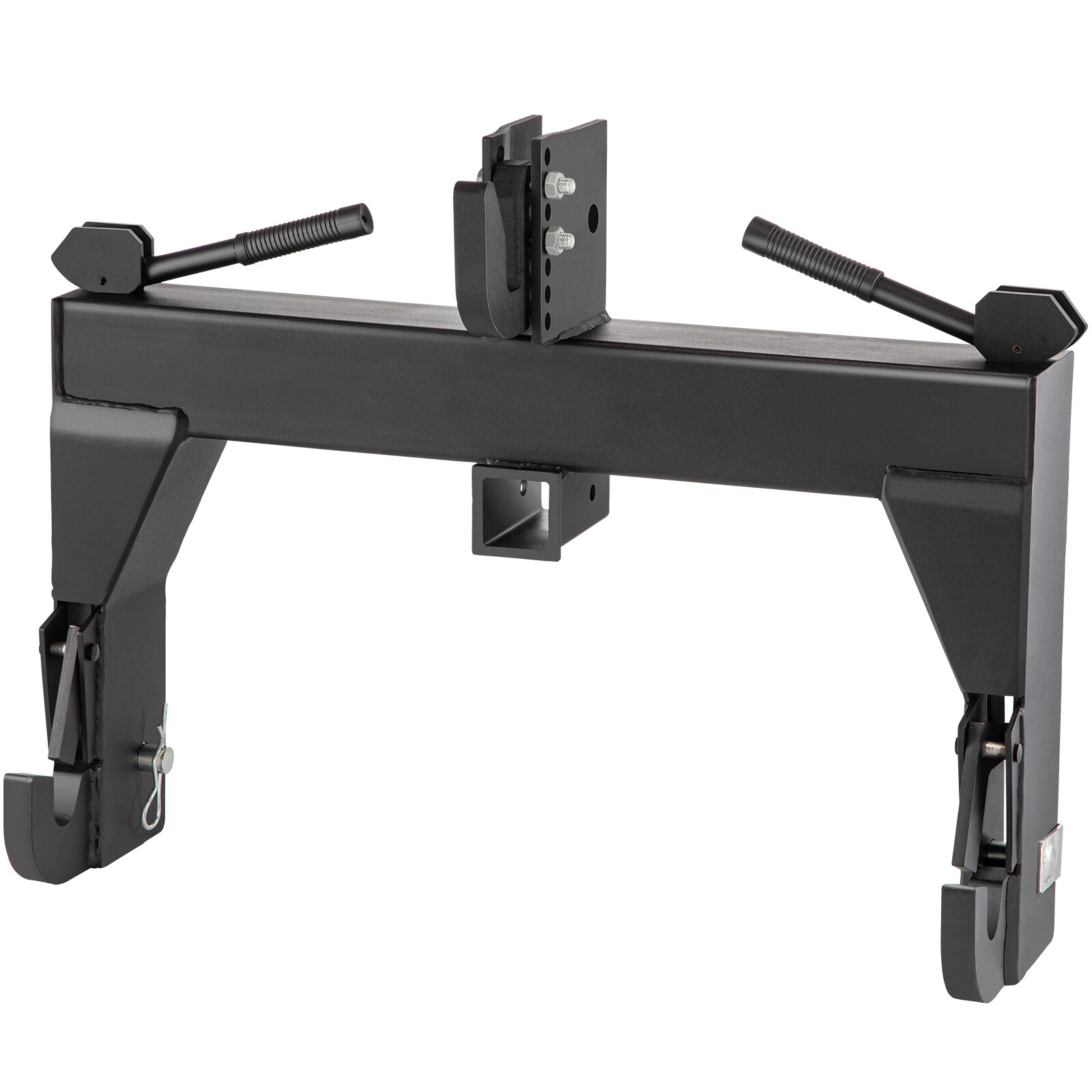 Enganche rápido de 3 puntos VEVOR, capacidad de elevación de 3000 libras para tractor, enganche rápido de 28.31 pulgadas entre brazos inferiores, sin necesidad de soldadura y perno ajustable de 5 niveles, adaptación a tractores categoría 1 y 2 TLJSDKHZZHS-GRH8XV0.
