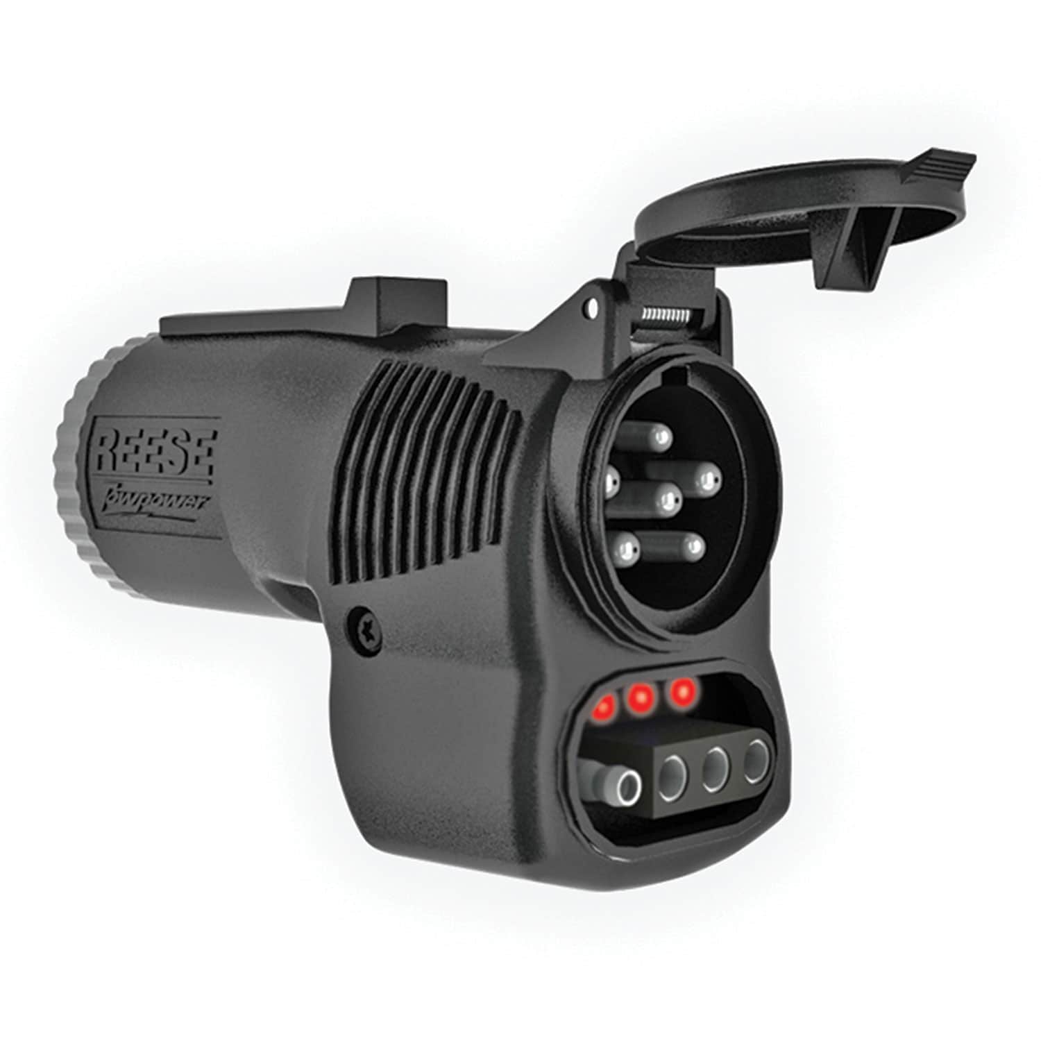 Adaptador Reese de 7 a 6 y 4 con probador LED 8535011