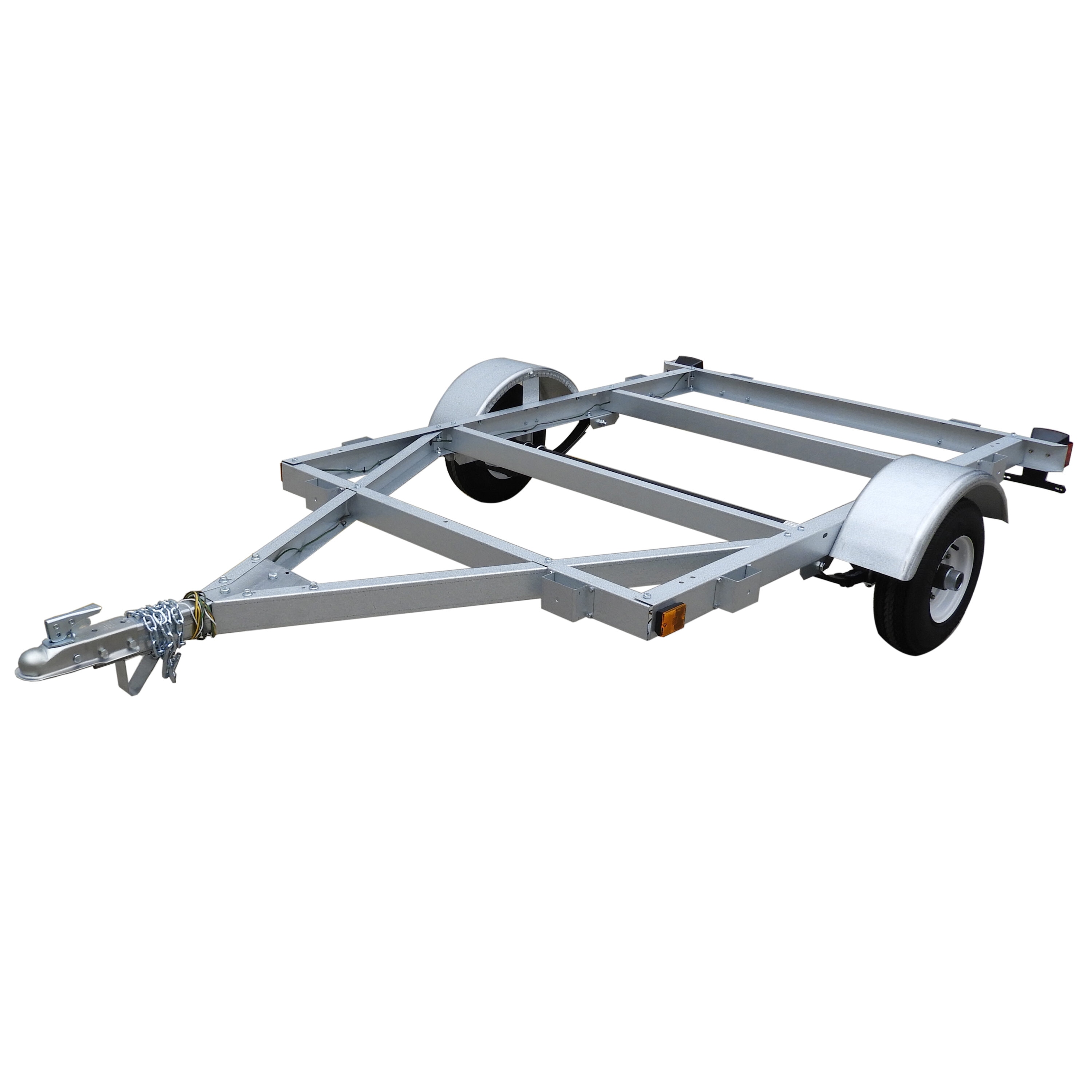 Remolque utilitario de acero de 4 pies x 6 pies Stirling (capacidad de 800 lb) 504077