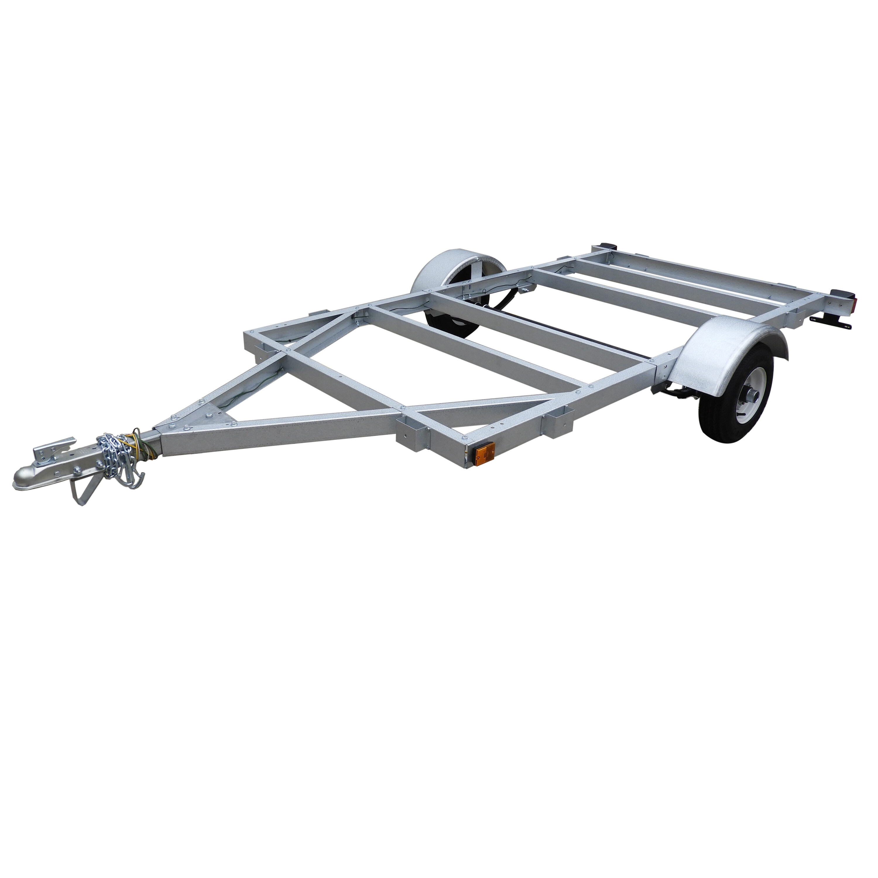 Remolque utilitario de acero Stirling de 4.0 pies x 8 pies (capacidad de 1000.0 libras) 504078