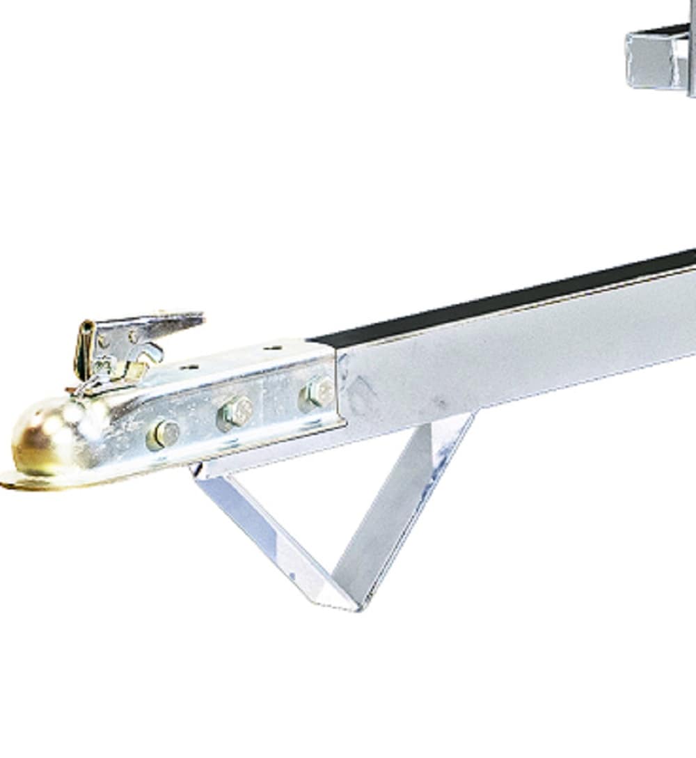 Remolque de Utilidad de Acero de 4 pies x 6 pies con Puerta de Rampas (Capacidad de 1295 lb)