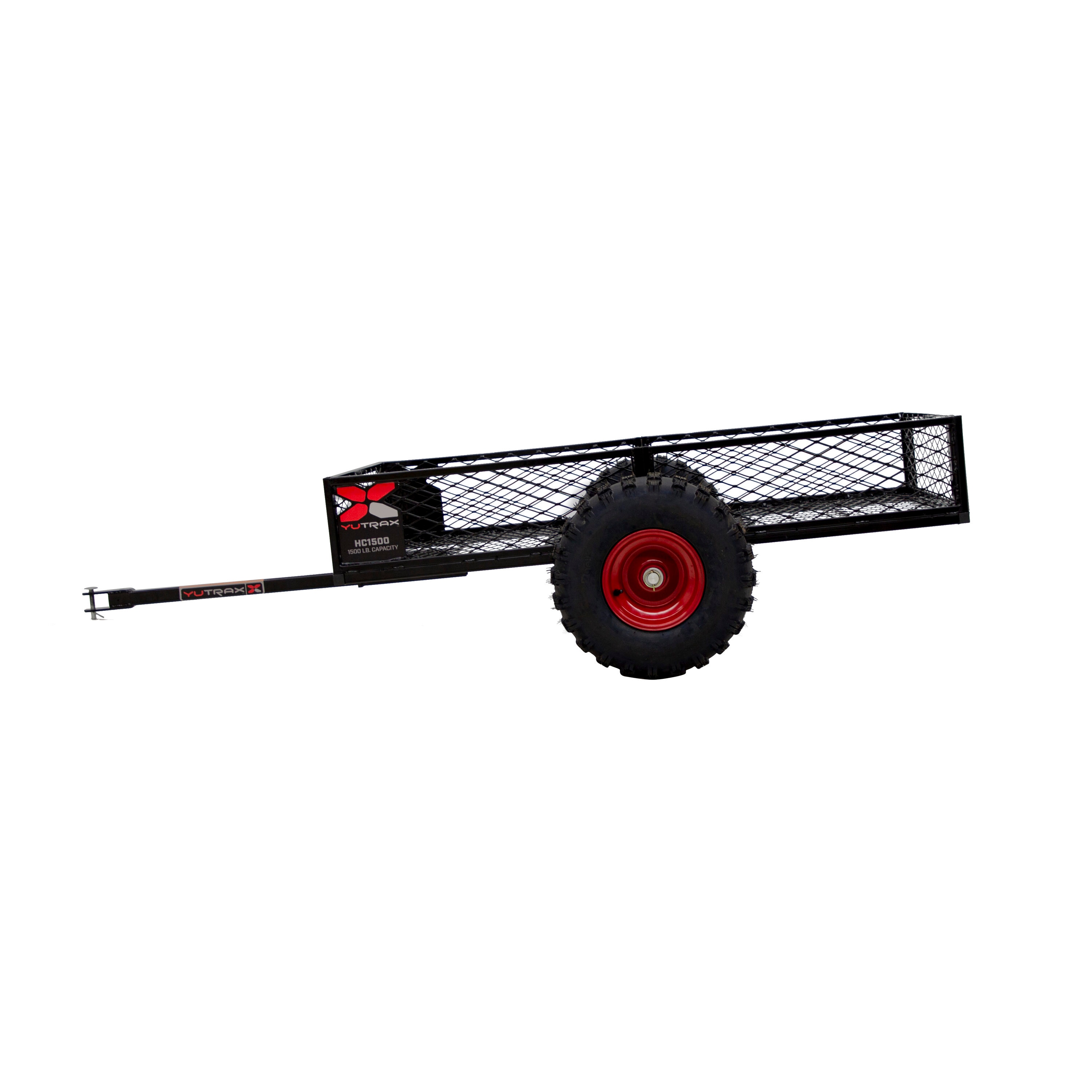 Remolque de Utilidad de Acero Yutrax 2.5 pies x 4.83 pies (Capacidad de 1500 lb) TX162
