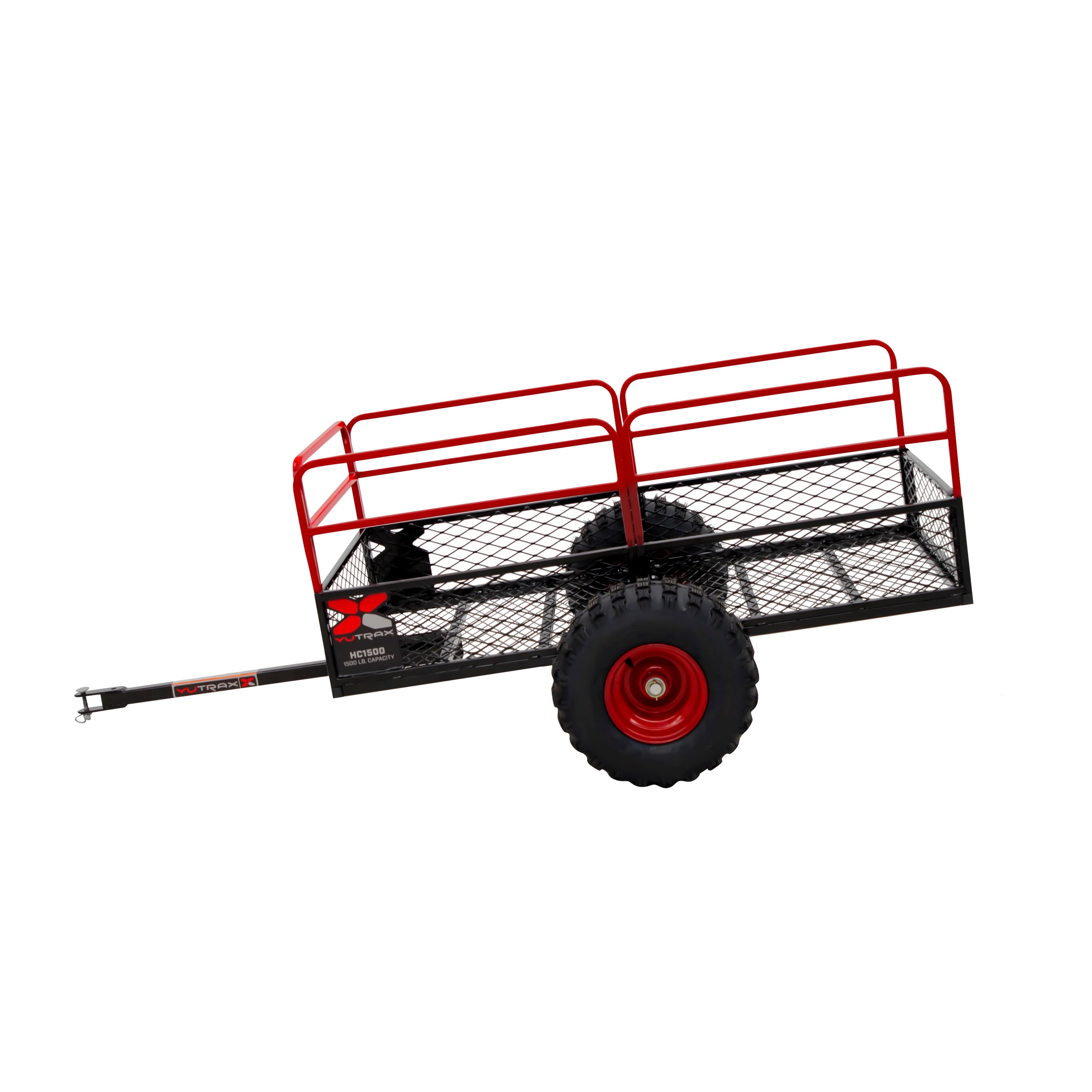Remolque de Utilidad de Acero Yutrax 2.5 pies x 4.83 pies (Capacidad de 1500 lb) TX162