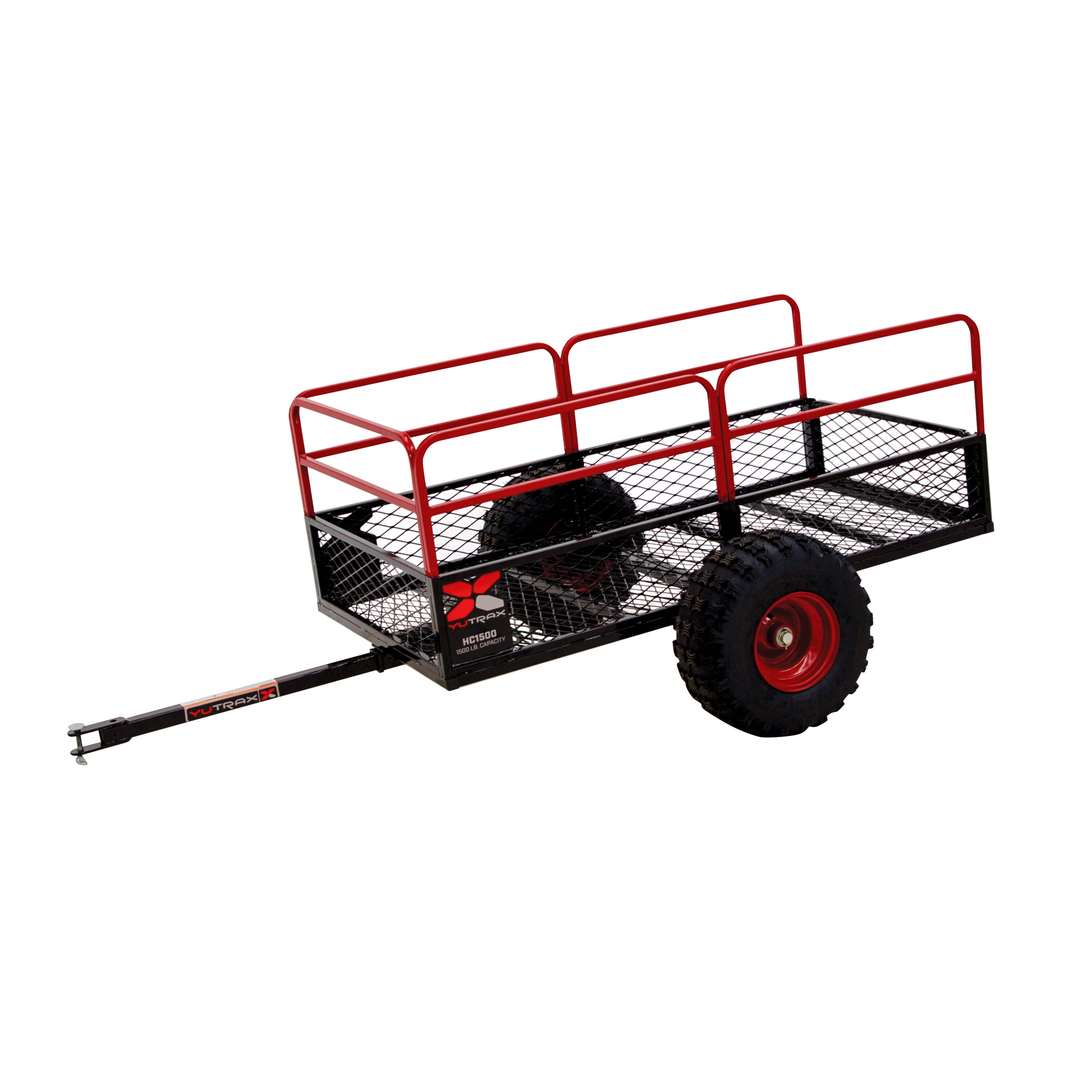 Remolque de Utilidad de Acero Yutrax 2.5 pies x 4.83 pies (Capacidad de 1500 lb) TX162