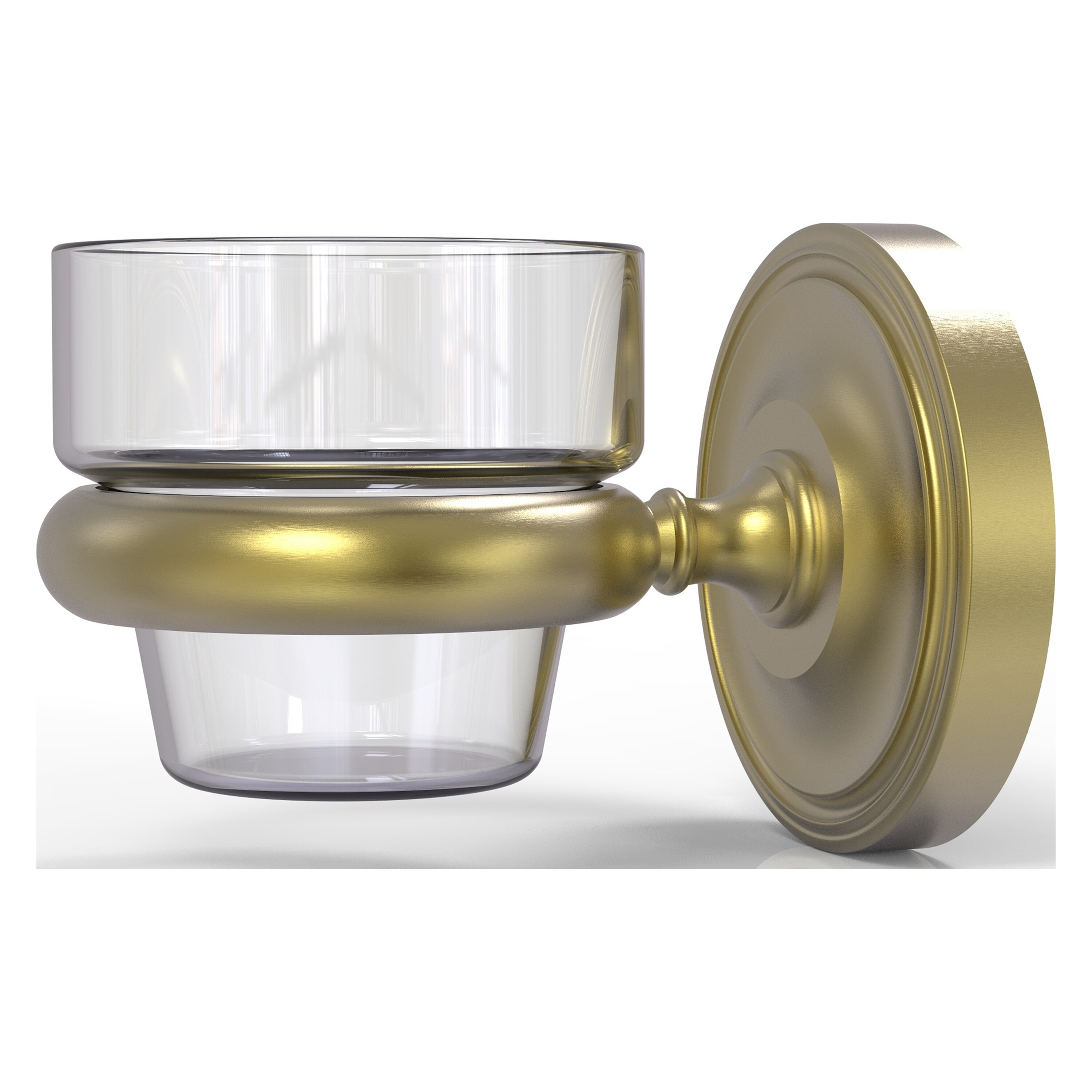 Set de accesorios decorativos para baño de latón satinado Prestige Regal de 2 piezas de Allied Brass incluido PR-64-SBR