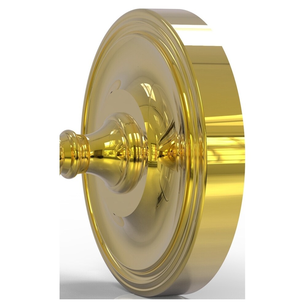 Juego de accesorios decorativos para baño de latón pulido de dos piezas Prestige Regal, incluye PR-64-PB.