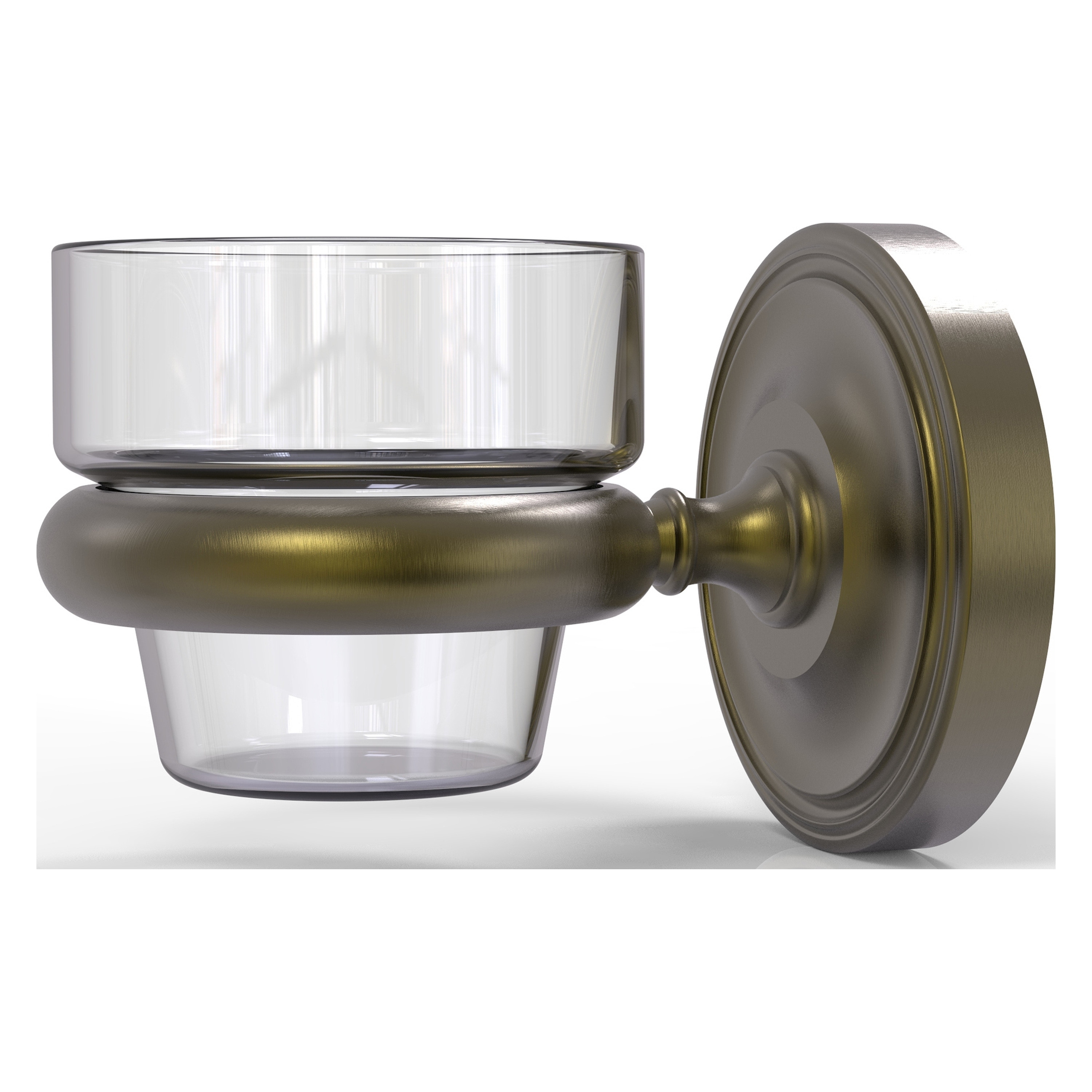 Juego de Accesorios Decorativos para Baño de Latón Antiguo de 2 Piezas, Incluye Serie Prestige Regal PR-64-ABR