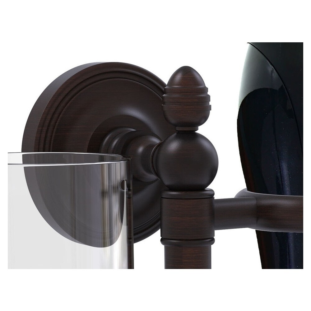 Juego de Accesorios Decorativos para Baño de Bronce Veneciano de 2 Piezas Prestige Regal de Allied Brass, incluye Barra de Toallas