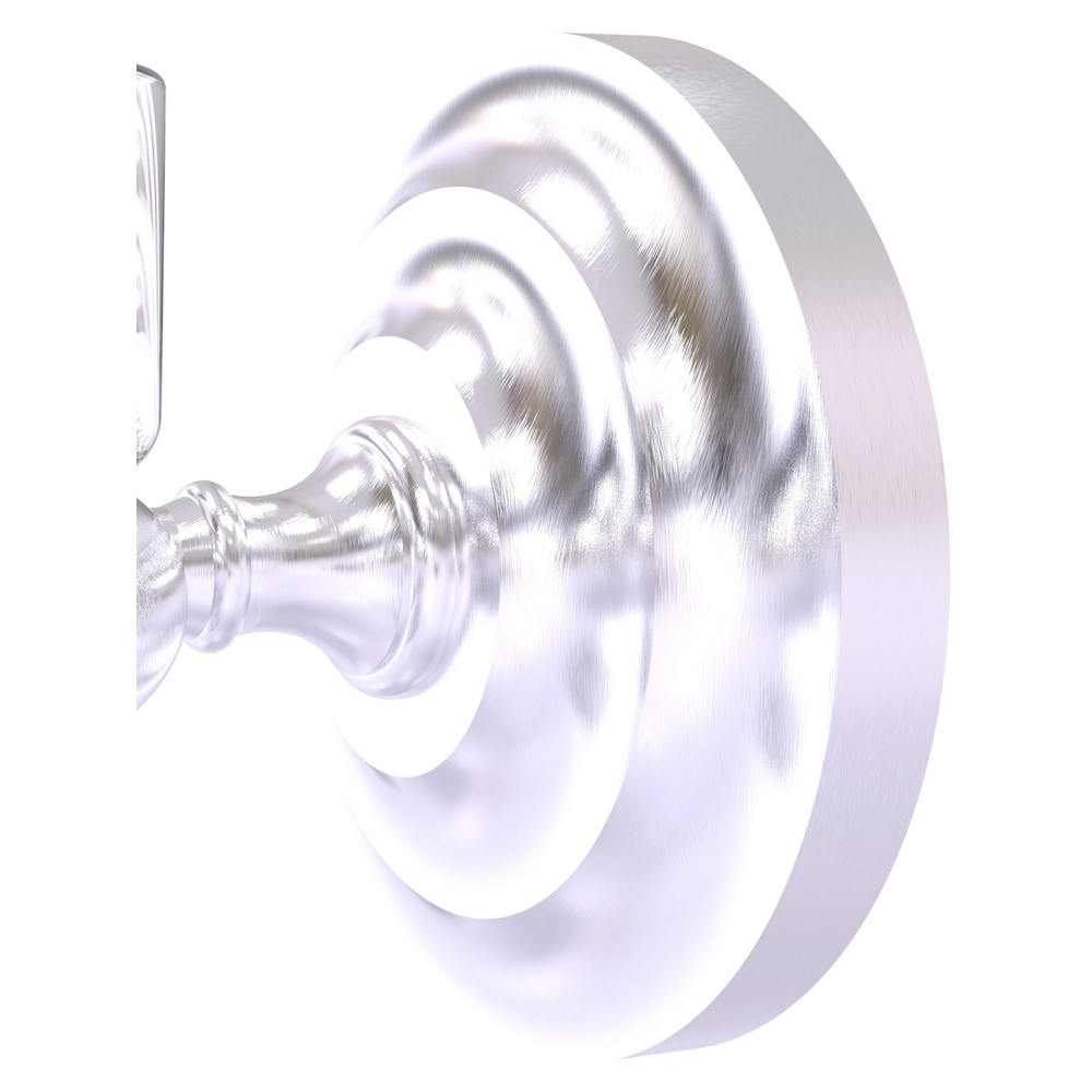 Juego de accesorios decorativos para baño de dos piezas Prestige Que New en cromo satinado de Allied Brass incluido PQN-64-SCH.