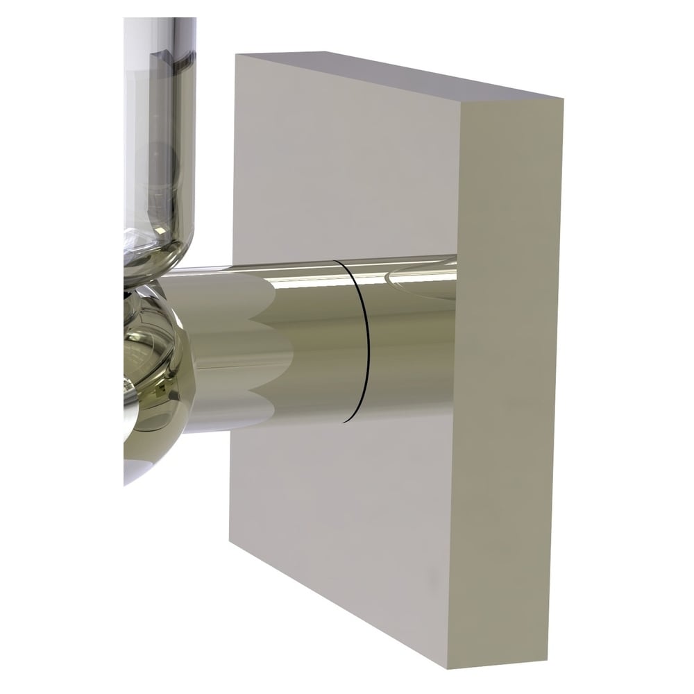 Set de accesorios de baño decorativos de níquel pulido Montero de 2 piezas de Allied Brass incluido MT-64-PNI