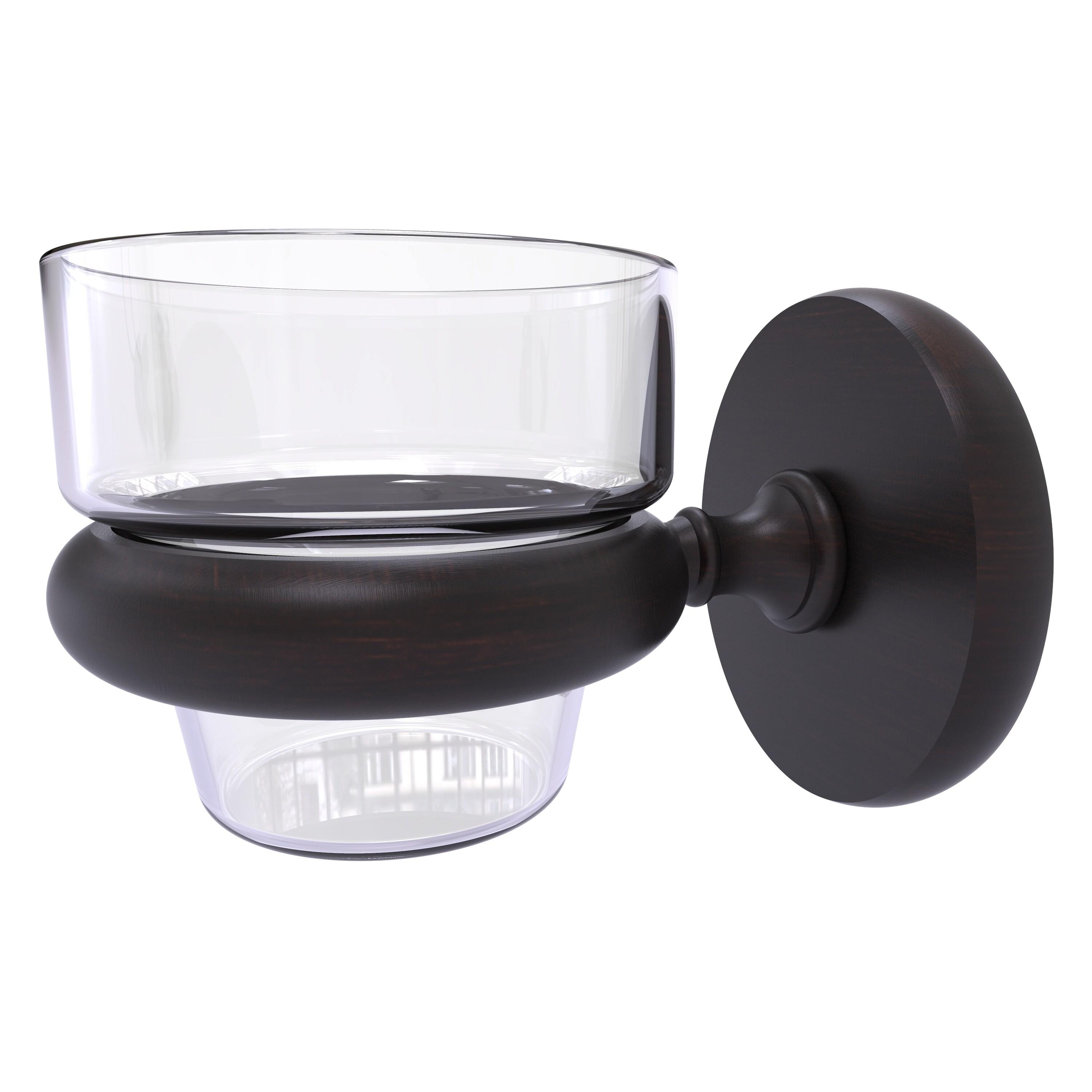 Set de accesorios de baño decorativos en bronce veneciano de la serie Prestige Skyline de 2 piezas de Allied Brass incluidos, modelo P1064-VB.