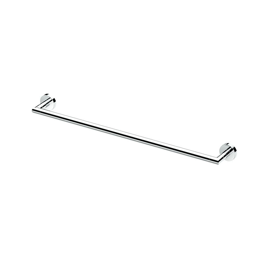 Juego de Accesorios de Baño Decorativos Cromados con Estilo Glam de 4 Piezas Gatco - Barra para Toallas, Porta Papel Higiénico, Argolla para Toallas, Gancho para Batas Incluidos KA-GLA-4-PC