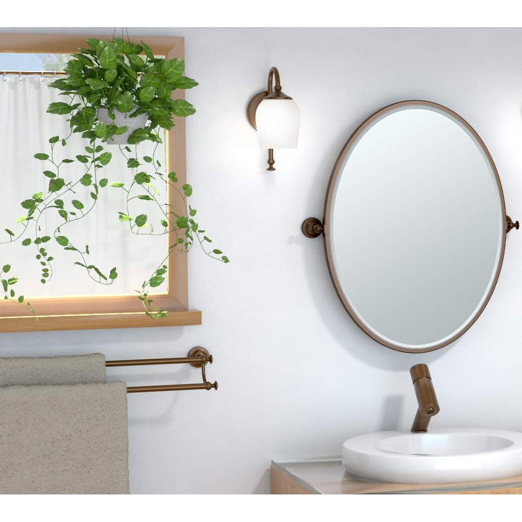 Juego de 4 Piezas de Accesorios de Baño en Níquel Pulido estilo Taberna Gatco: Barra para Toallas, Porta Papel de Baño, Argolla para Toallas y Gancho para Batas incluidos.