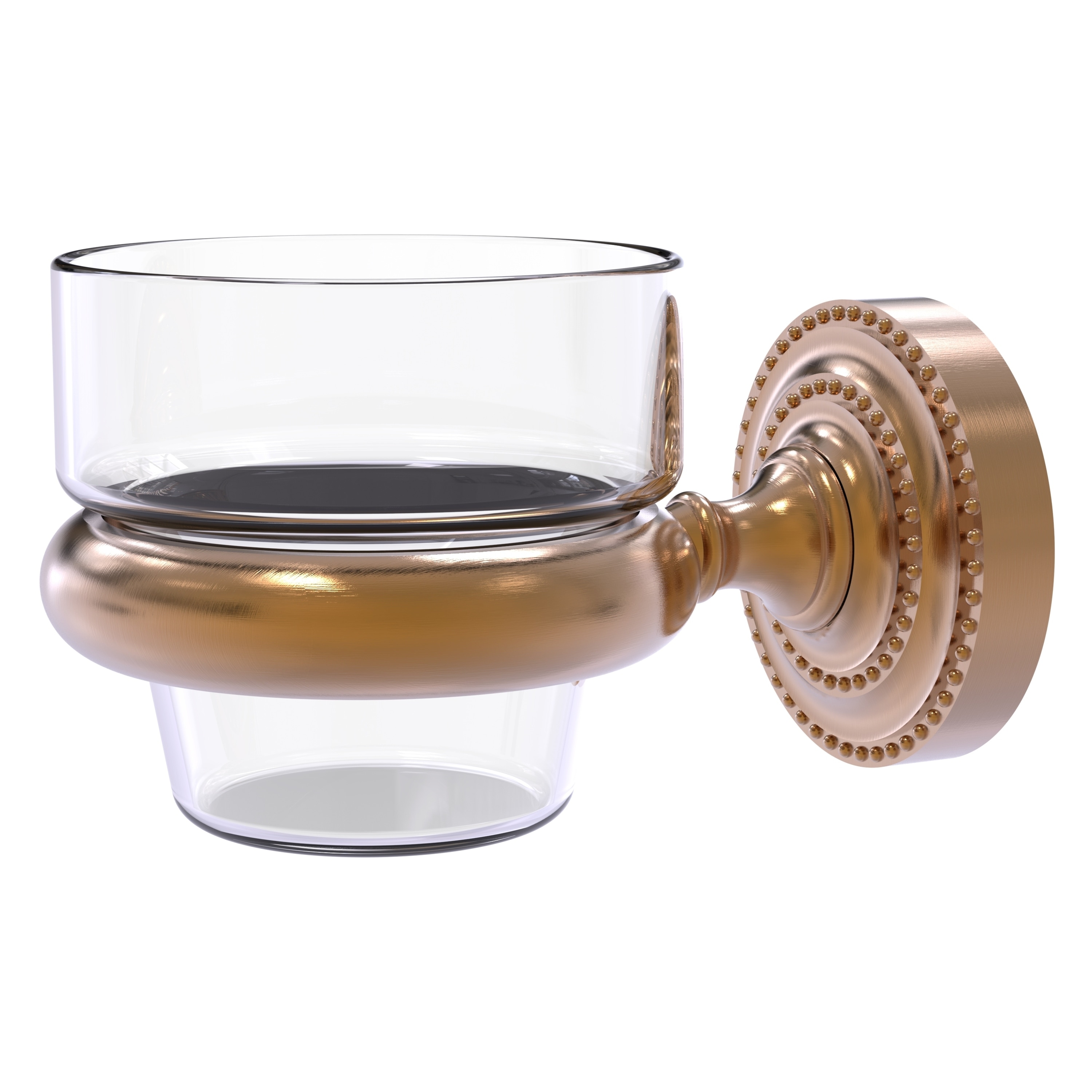 Juego de accesorios de baño decorativos de dos piezas en bronce cepillado Dottingham incluido