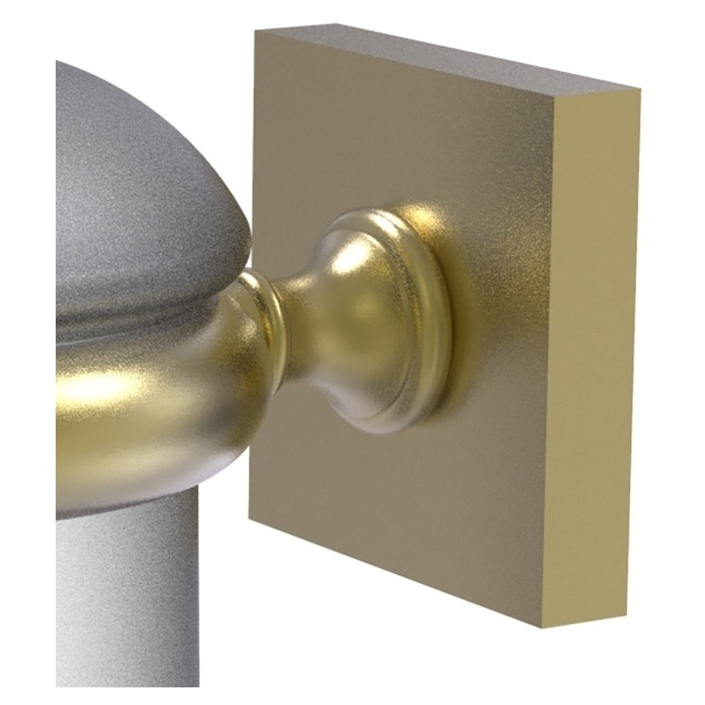 Set de accesorios decorativos para baño de latón satinado estilo Montero de 2 piezas incluido MT-69-SBR