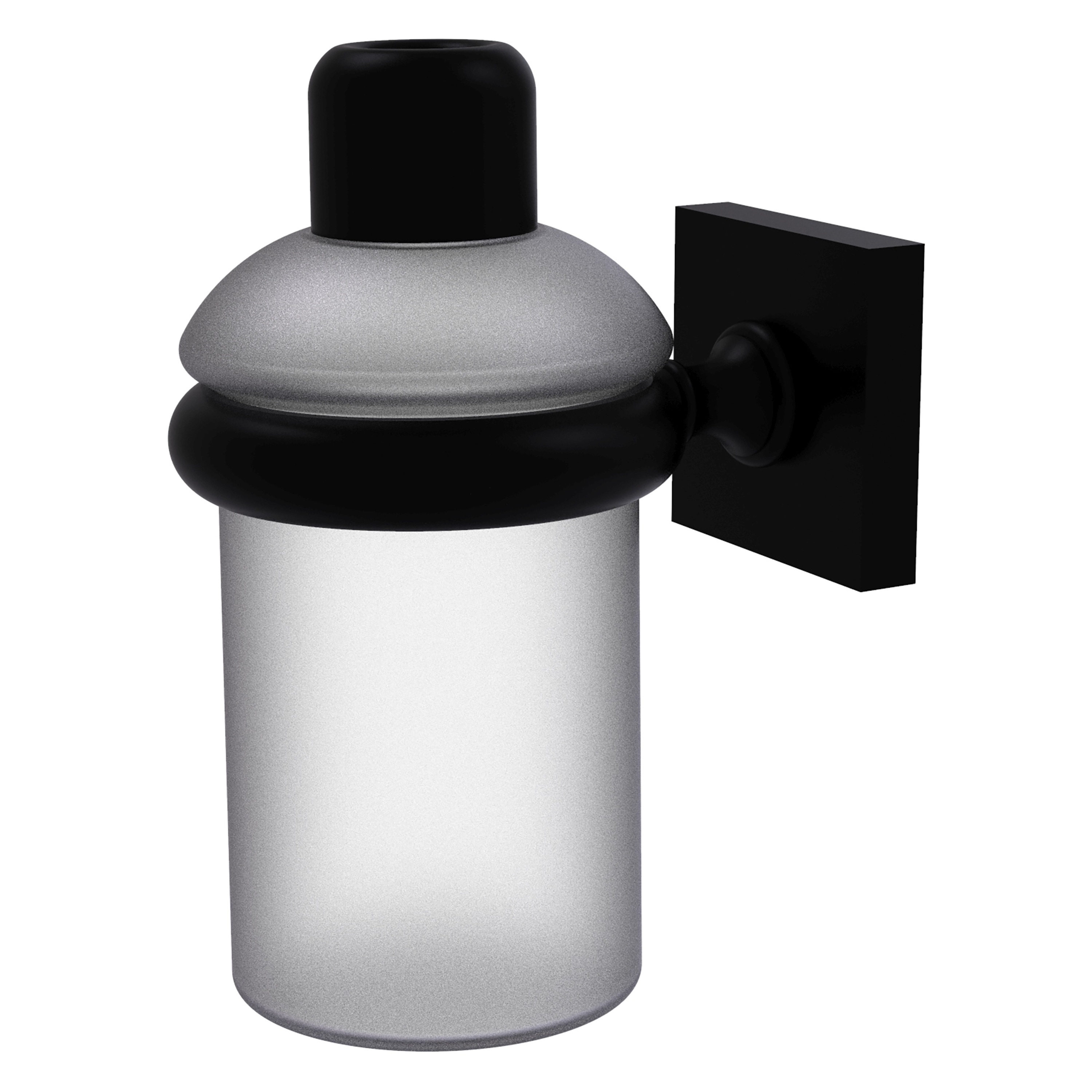 Juego de Accesorios de Baño Decorativo en Negro Mate de 2 Piezas de Montero incluido.