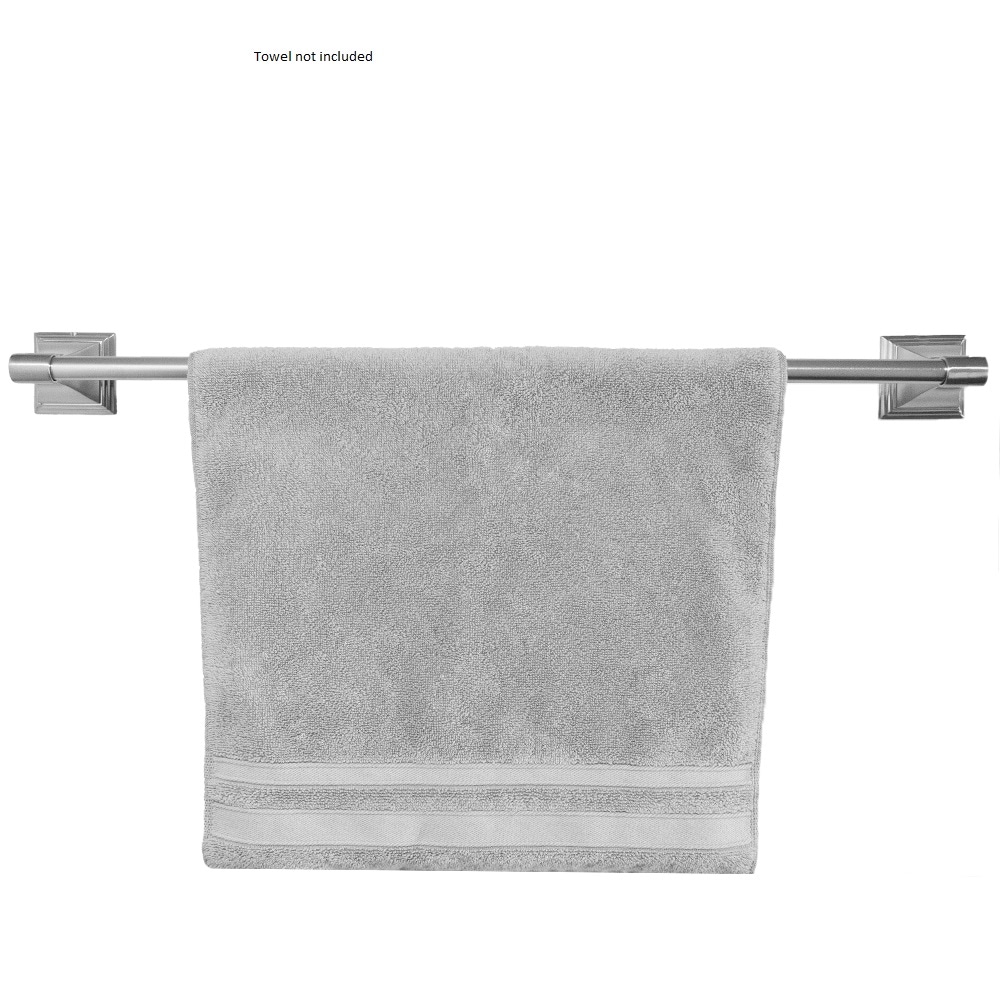 Juego de accesorios para baño ARISTA de 3 piezas en níquel satinado - Barra de toalla, portarrollos de papel higiénico, argolla para toallaLeonard, incluido BA1702-3PCSET-SN