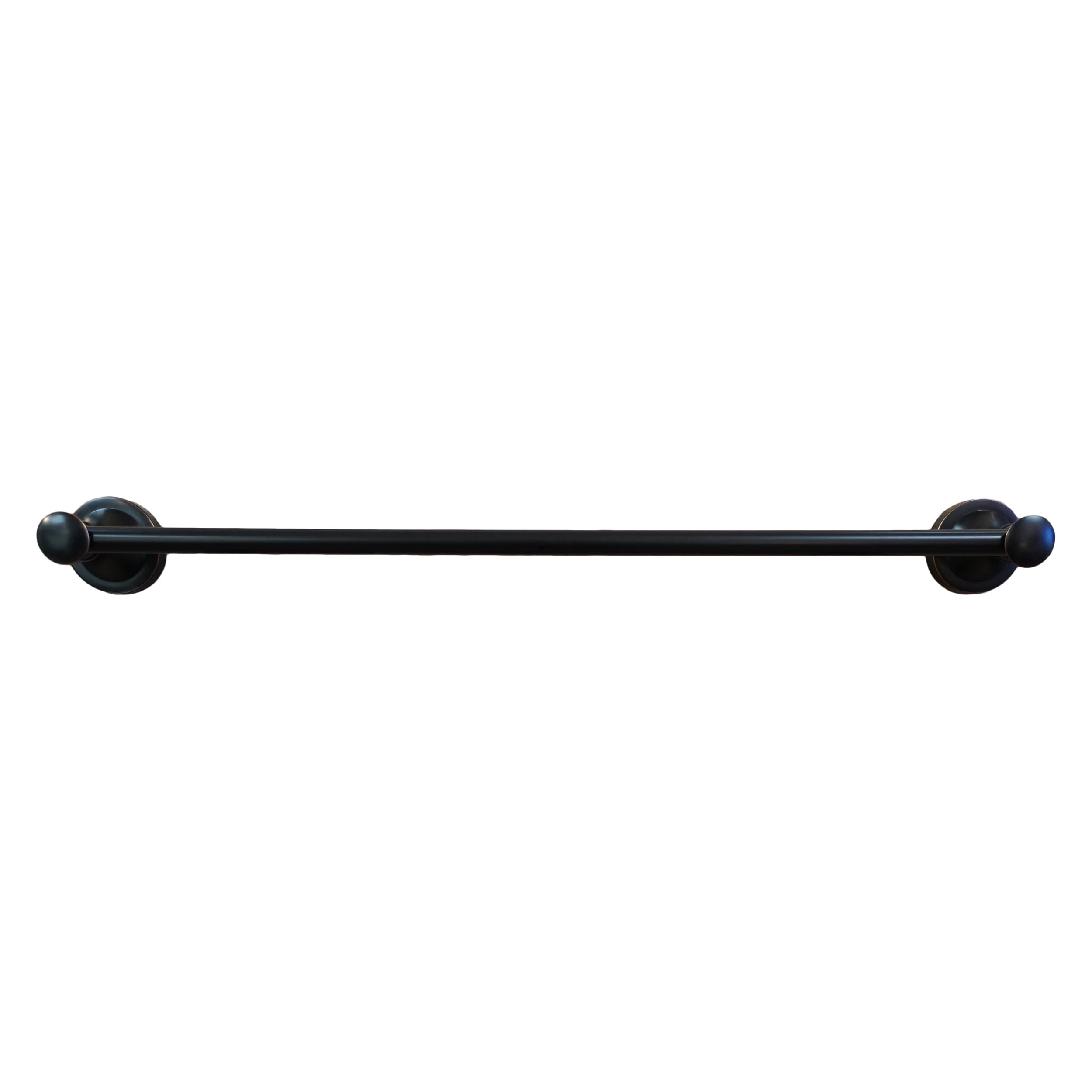 Juego de accesorios decorativos para baño de bronce en aceite Dyconn Faucet London de 5 piezas - Barra de toalla, portarrollo de papel higiénico, anillo de toalla, gancho para batas incluidos BLN5SET-ORB