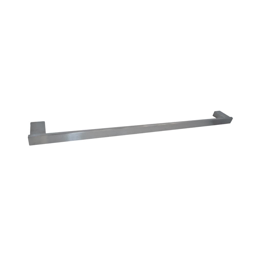 Juego de accesorios decorativos para baño de níquel cepillado de 5 piezas de Suecia: barra de toallas, portarrollos de papel, anillo para toallas y gancho para batas incluidos BNSW5PK-BN