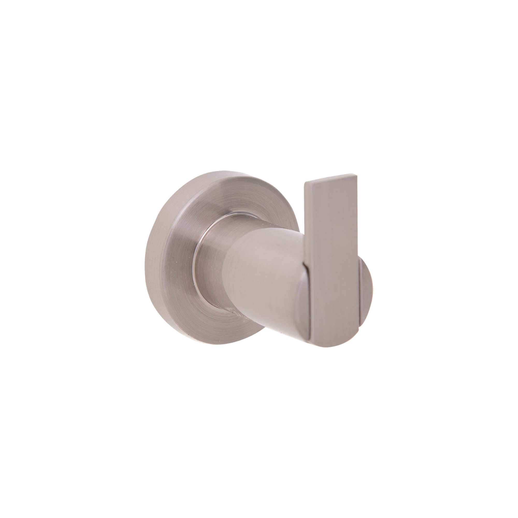 Juego de accesorios de baño decorativos de 4 piezas en níquel satinado Eastport, Incluye barra de toallas, porta papel higiénico, argolla para toallas y gancho para batas