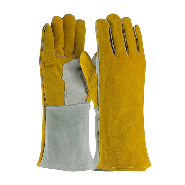 Guantes de soldadura Pip, palma de cuero de vaca, para hombre, paquete de 12 - 73-7150