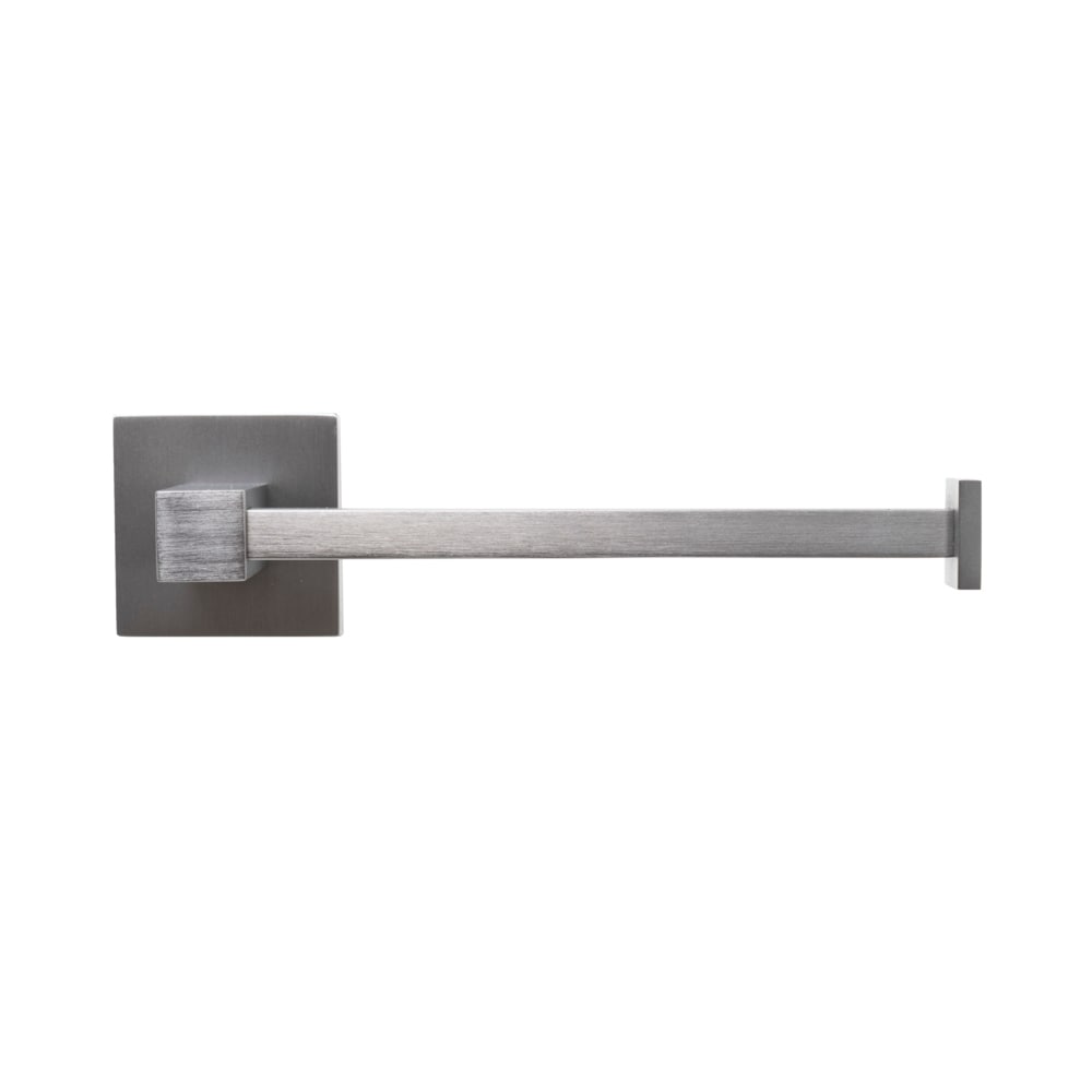 Juego de accesorios de baño decorativos en tono metálico de Italia 4 piezas Catania - Barra para toallas, portarrollos de papel higiénico, anillo para toallas, gancho para batas incluidos CT418SET